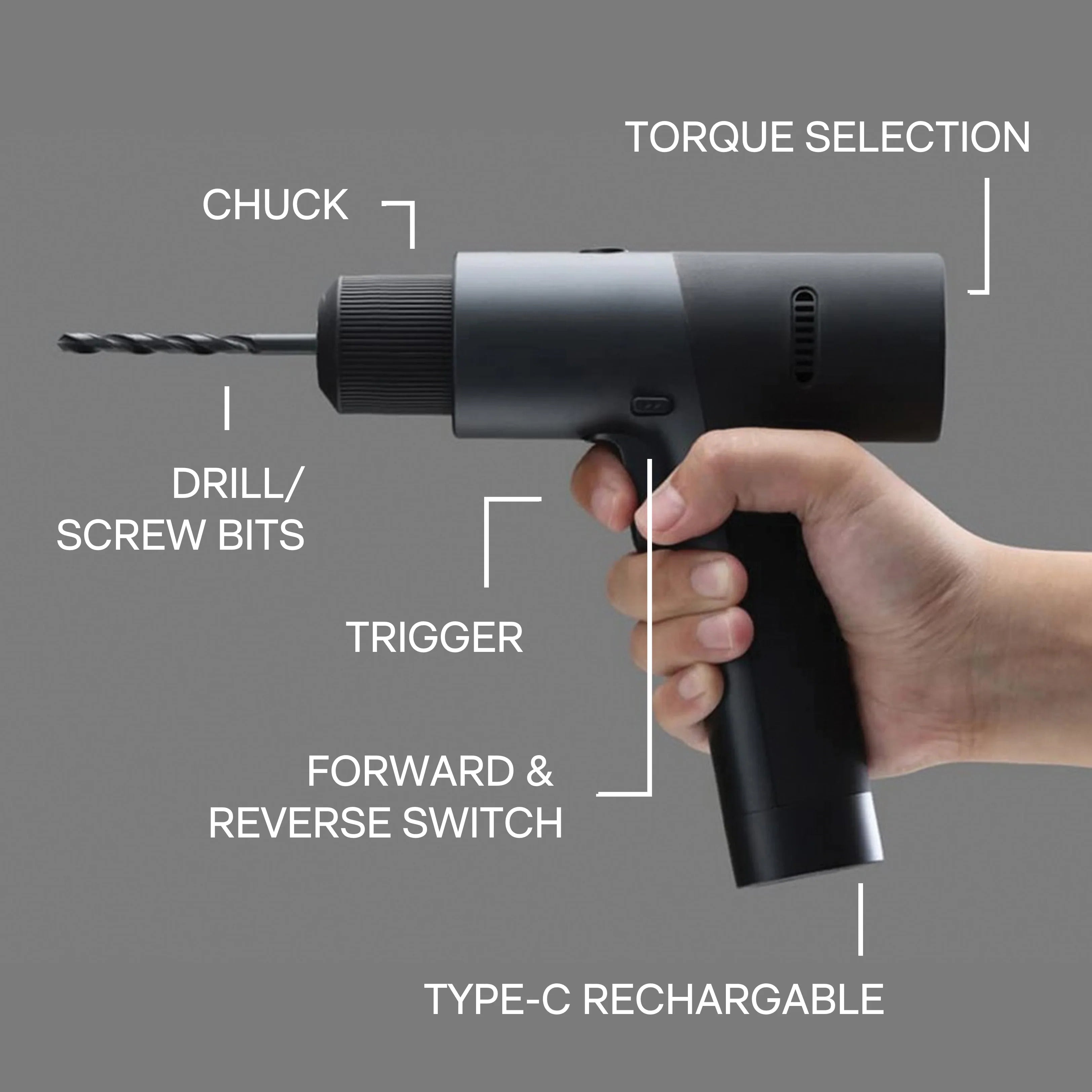 HOW TO USE A DRILL | HOTO 12V DRILL FOR BEGINNERS