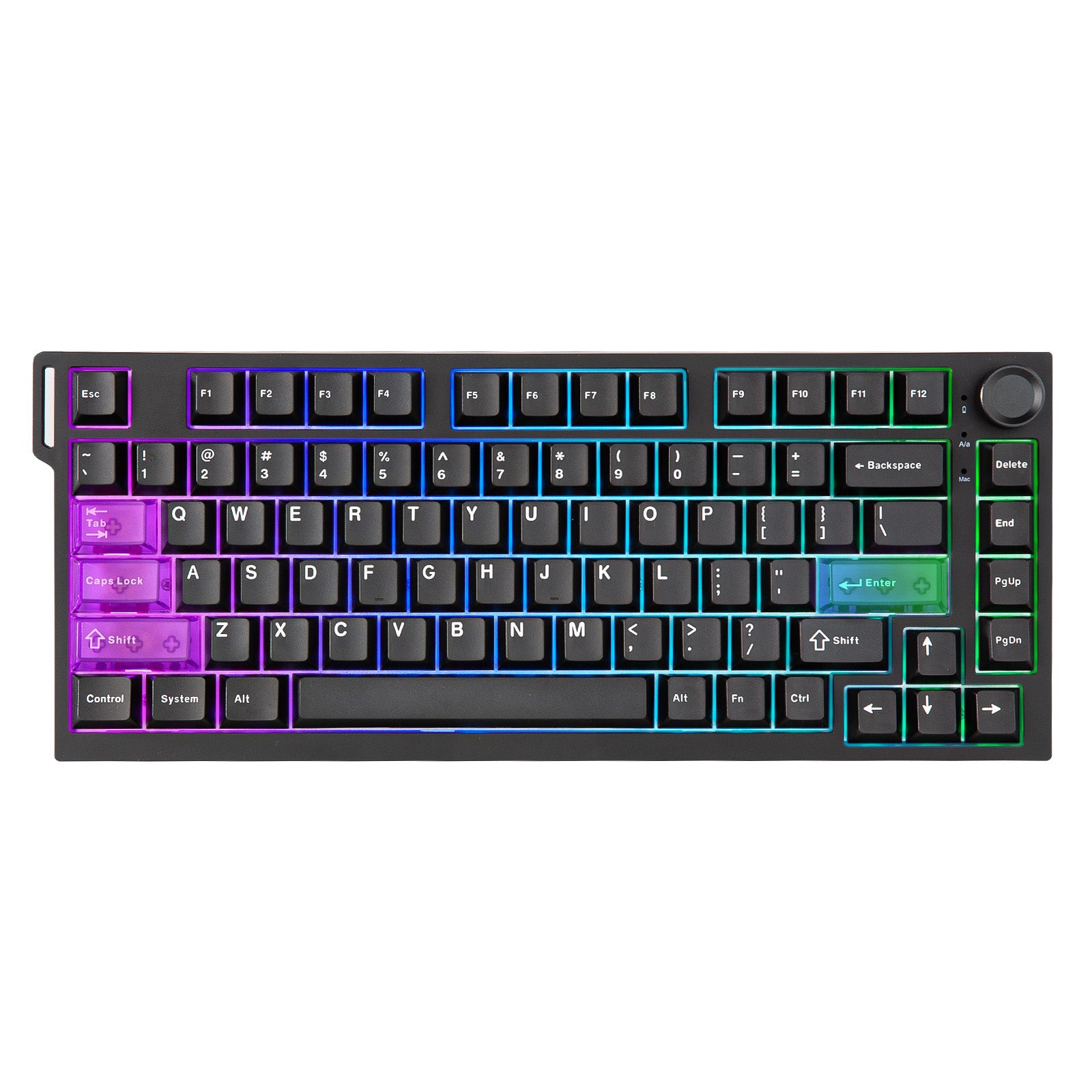 YUNZII RT75 PRO Dual-8K Rapid Trigger Wireless Gaming Magnetic Keyboard