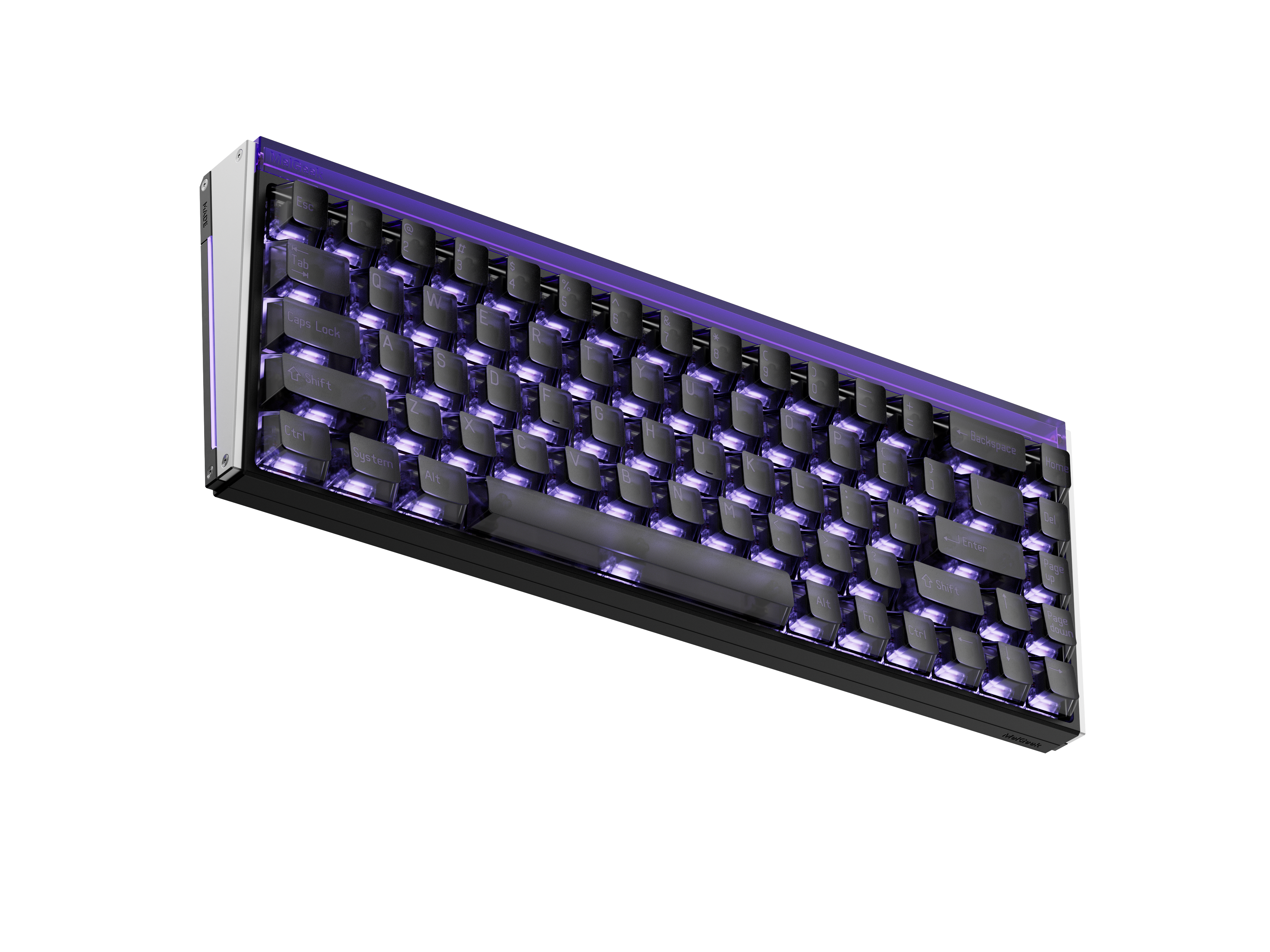 MelGeek MADE68 Ultra V2 Wired Custom Gaming HE Keyboard with RGB Lightbar