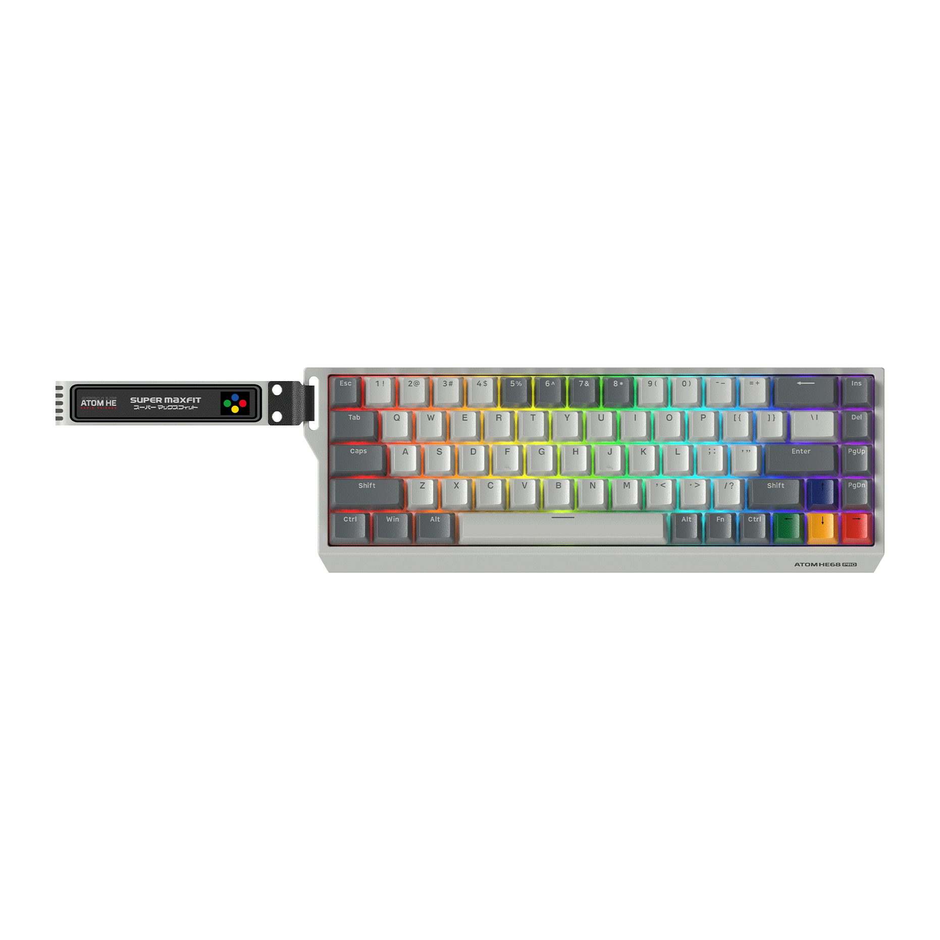 Fantech ATOM HE68 PRO 8K Wireless Magnetic Gaming Keyboard (SUPER MAXFIT)