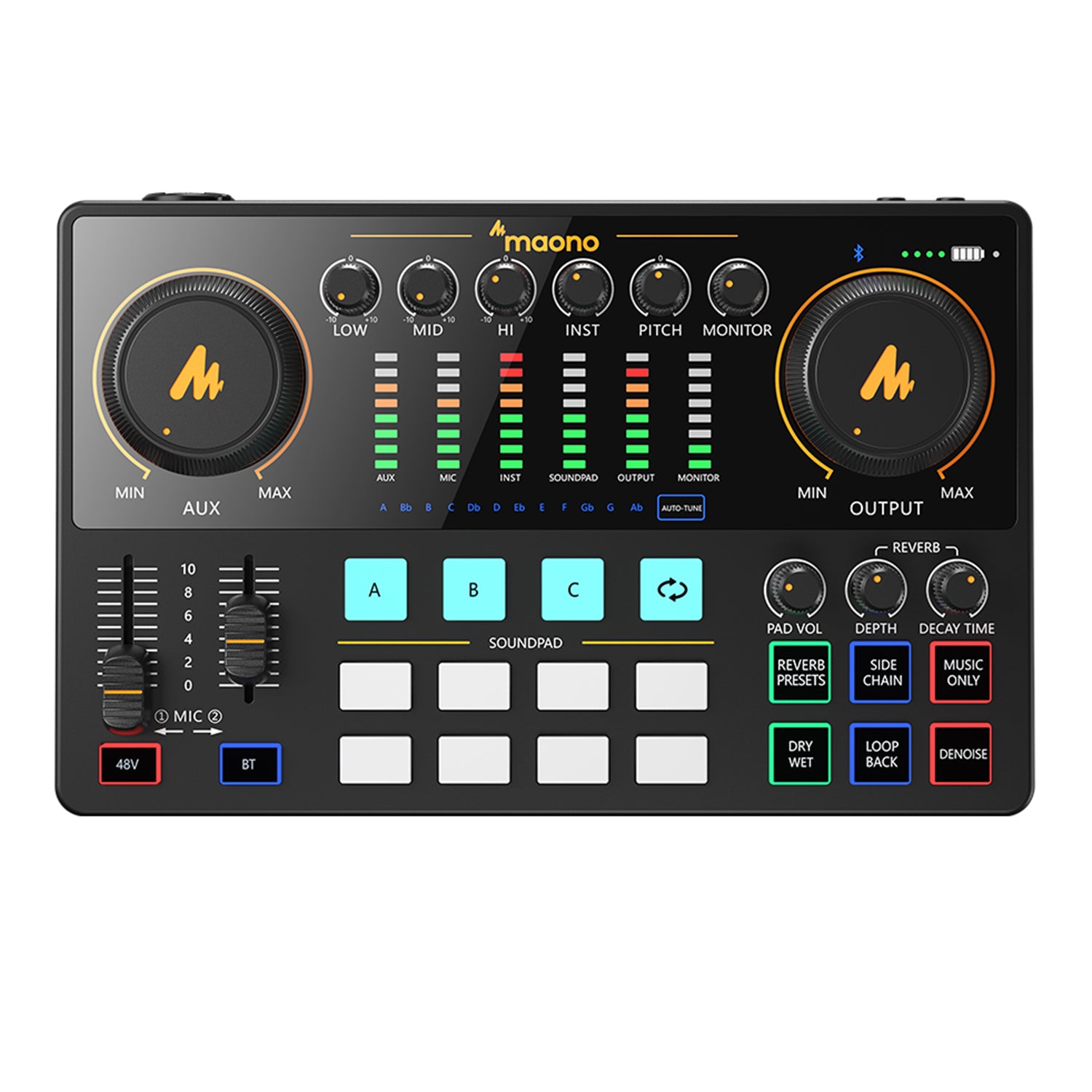 MAONO CASTER AME2 Audio Interface & Podcast Equipment (E2)