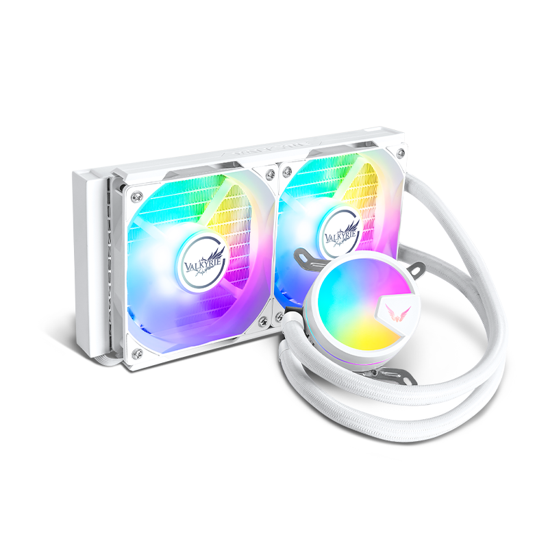 Valkyrie A240 CPU Water Cooler 240mm AIO Liquid Cooling 2x ARGB Fans