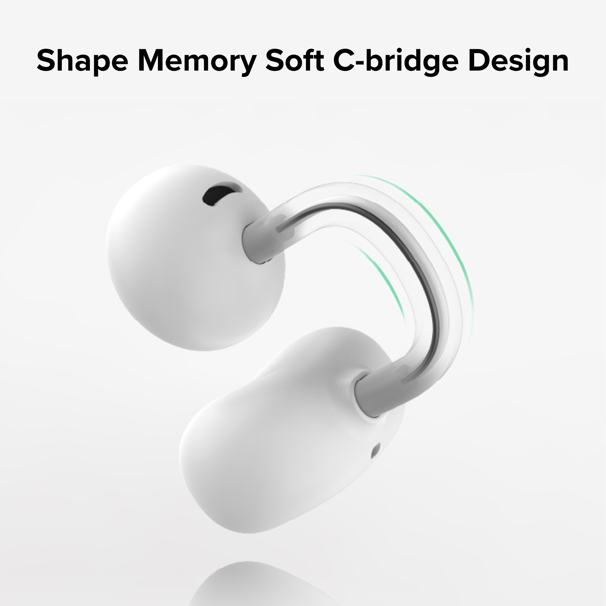MOONDROP Pill OWS Open-Ear AI ENC Ear Clip Design Wireless Earbuds