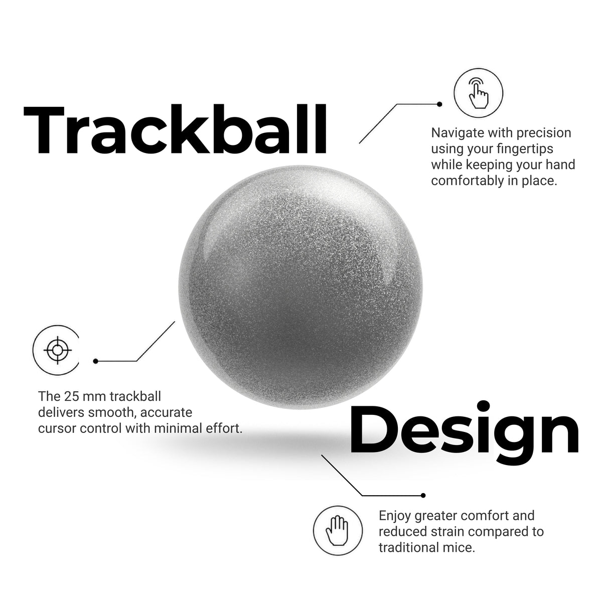 Keychron Trackball 25mm Replacement