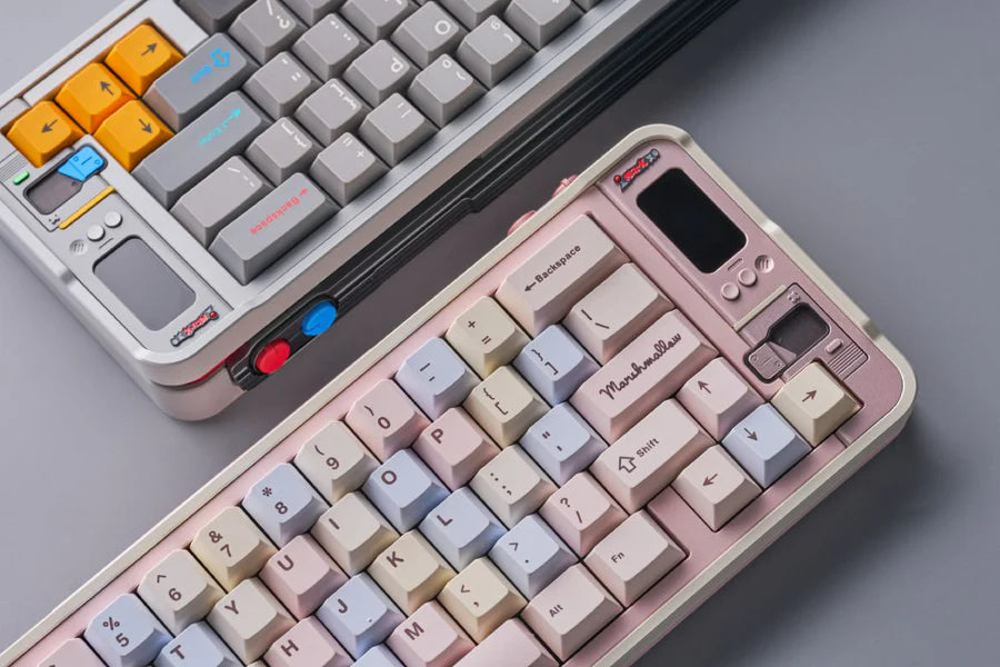 Qwertykeys Cherry profile Bubble Tea Marshmallow Dye-sub PBT keycaps
