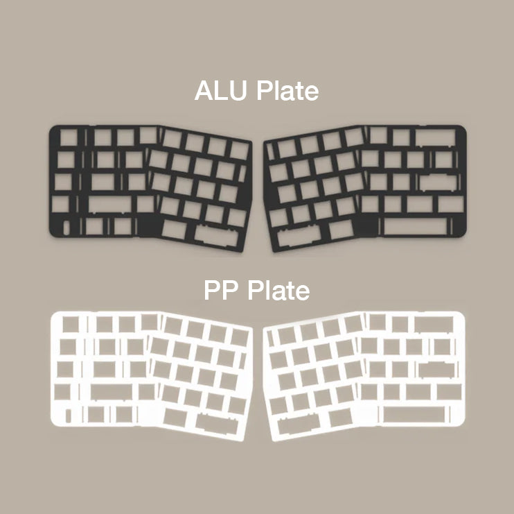 Neo Studio Neo Ergo Custom Ergonomic Mechanical Keyboard - Plate (Adds on)