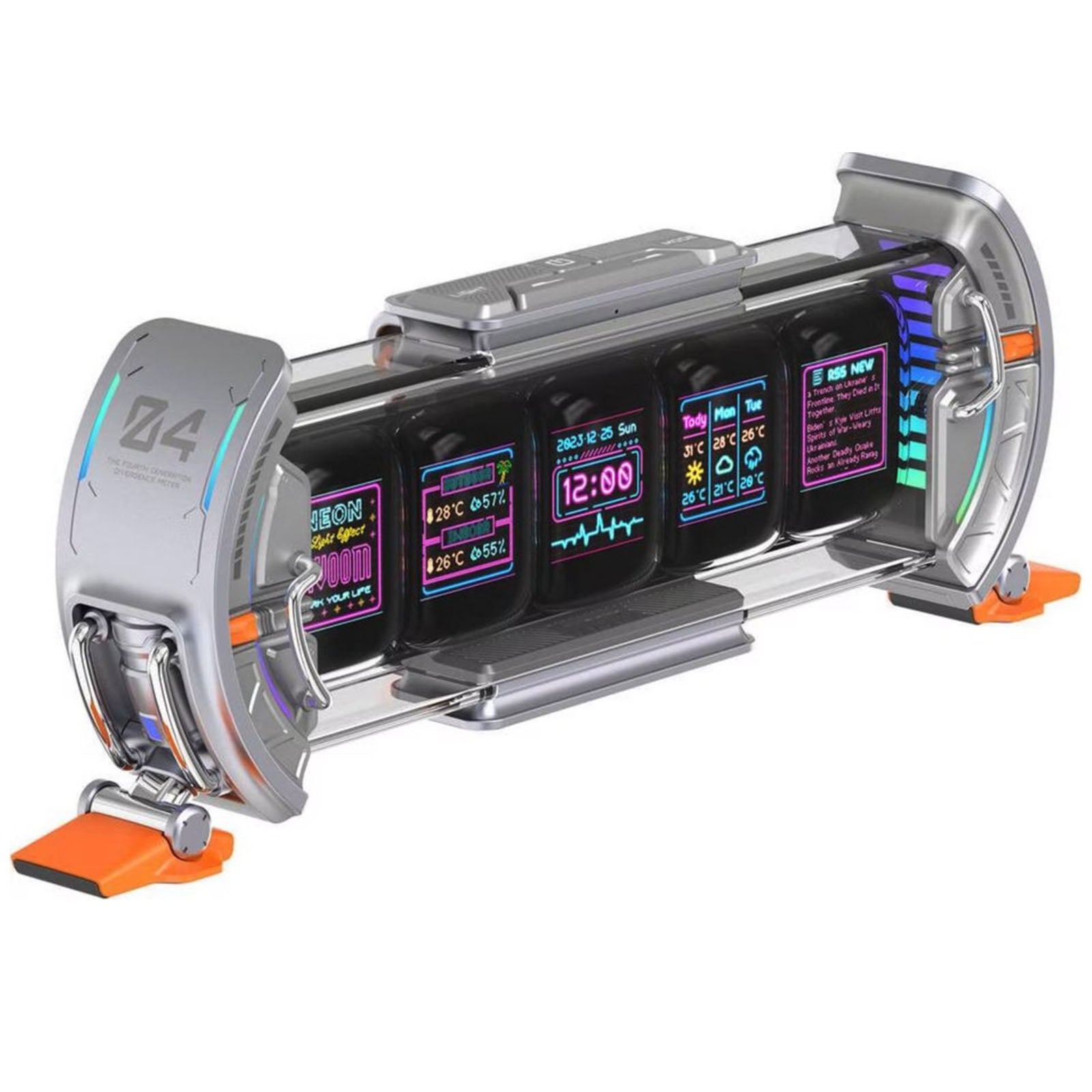 Divoom TimesGate II Pixel Art Info Display with 5 Smart LCD Screens