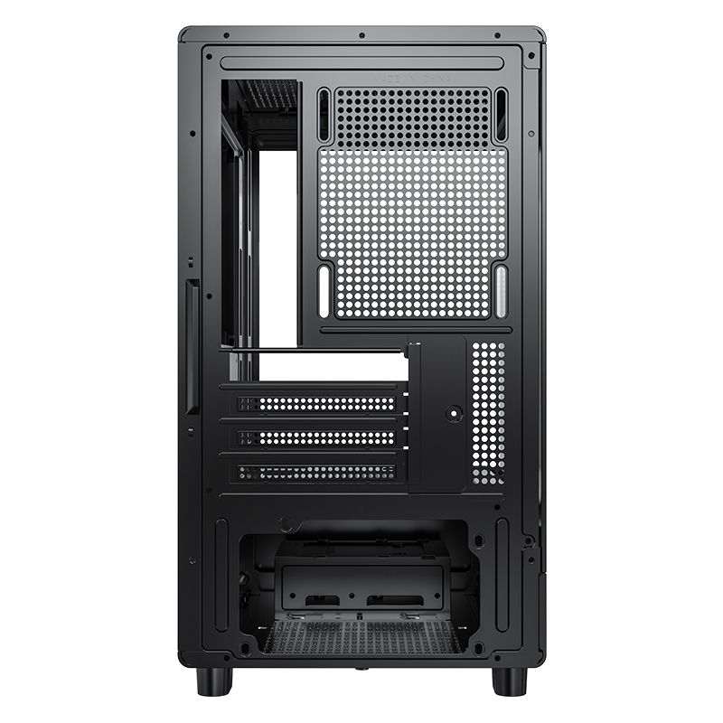DarkFlash DB330M PC Case M-ATX Computer Case Transparent Glass Panel without Fan