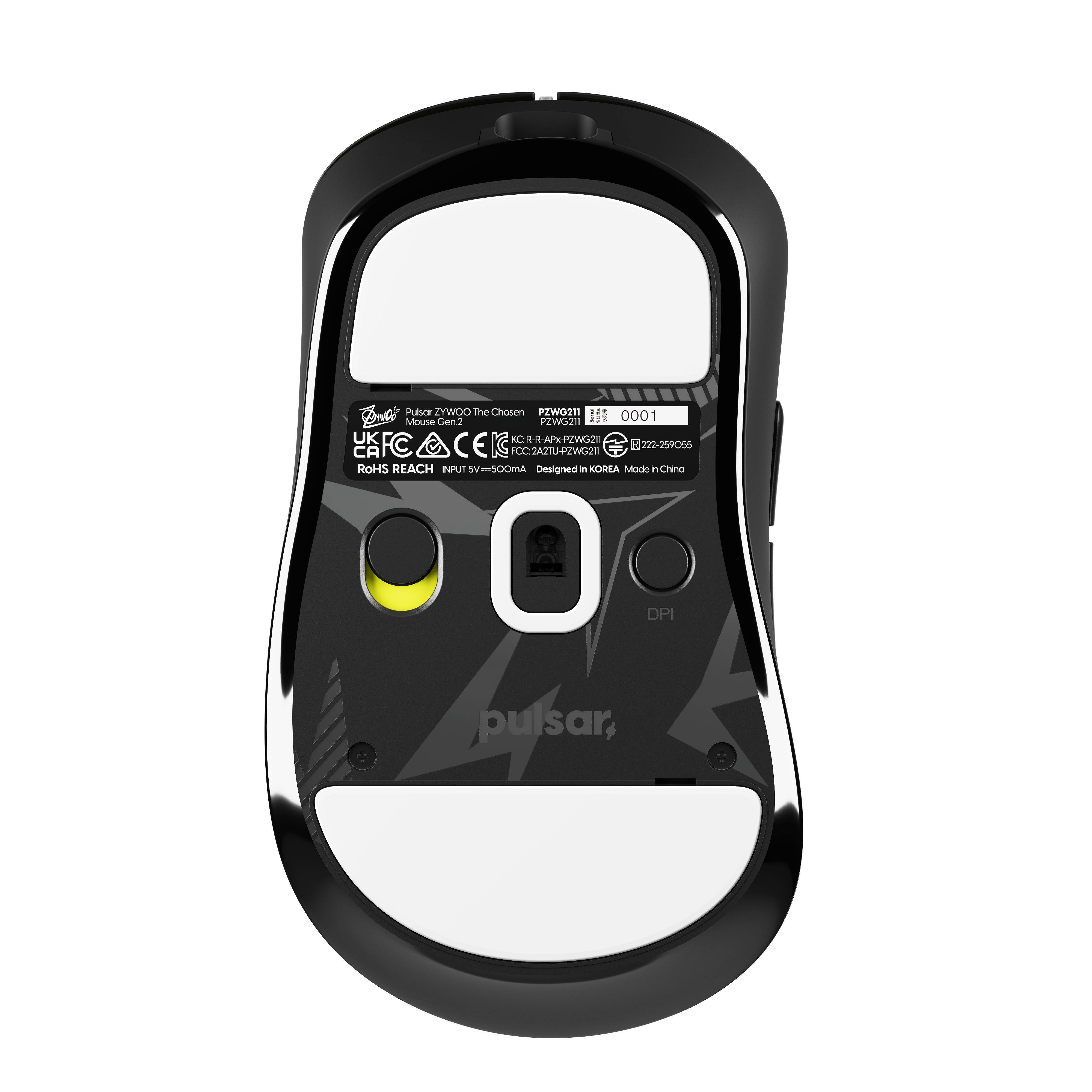Pulsar ZywOo The Chosen Mouse Gen.2 8K Wireless Gaming Mouse - Medium