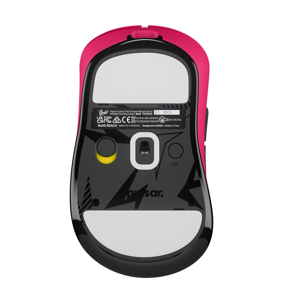 Pulsar ZywOo The Chosen Mouse Gen.2 8K Wireless Gaming Mouse - Medium