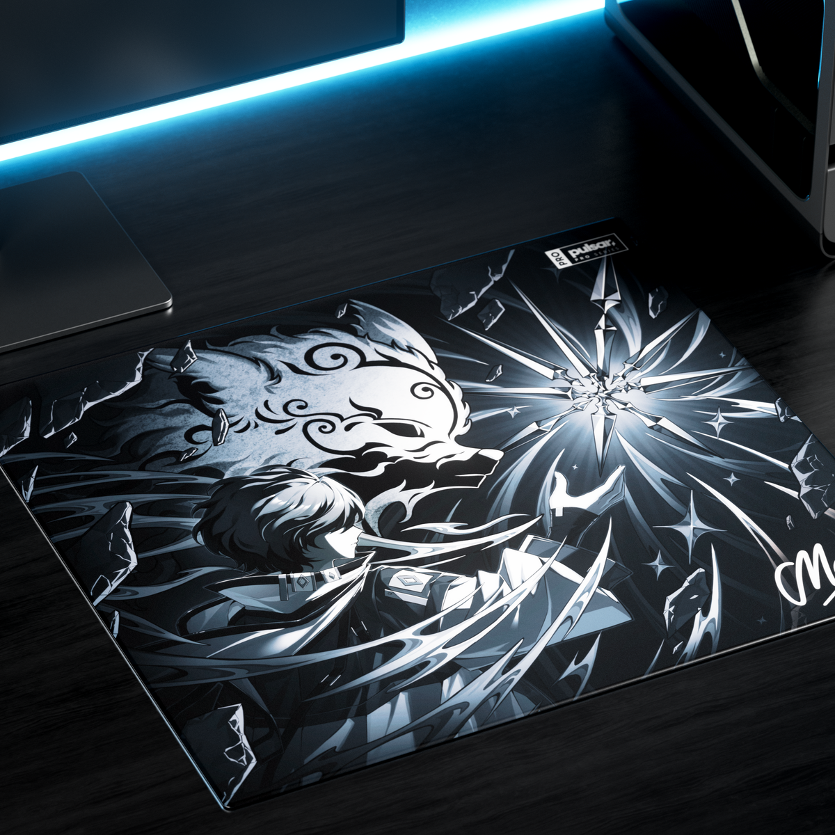 Pulsar Pro series Meiy 500x450x1.5mm XLE Glass Mousepad