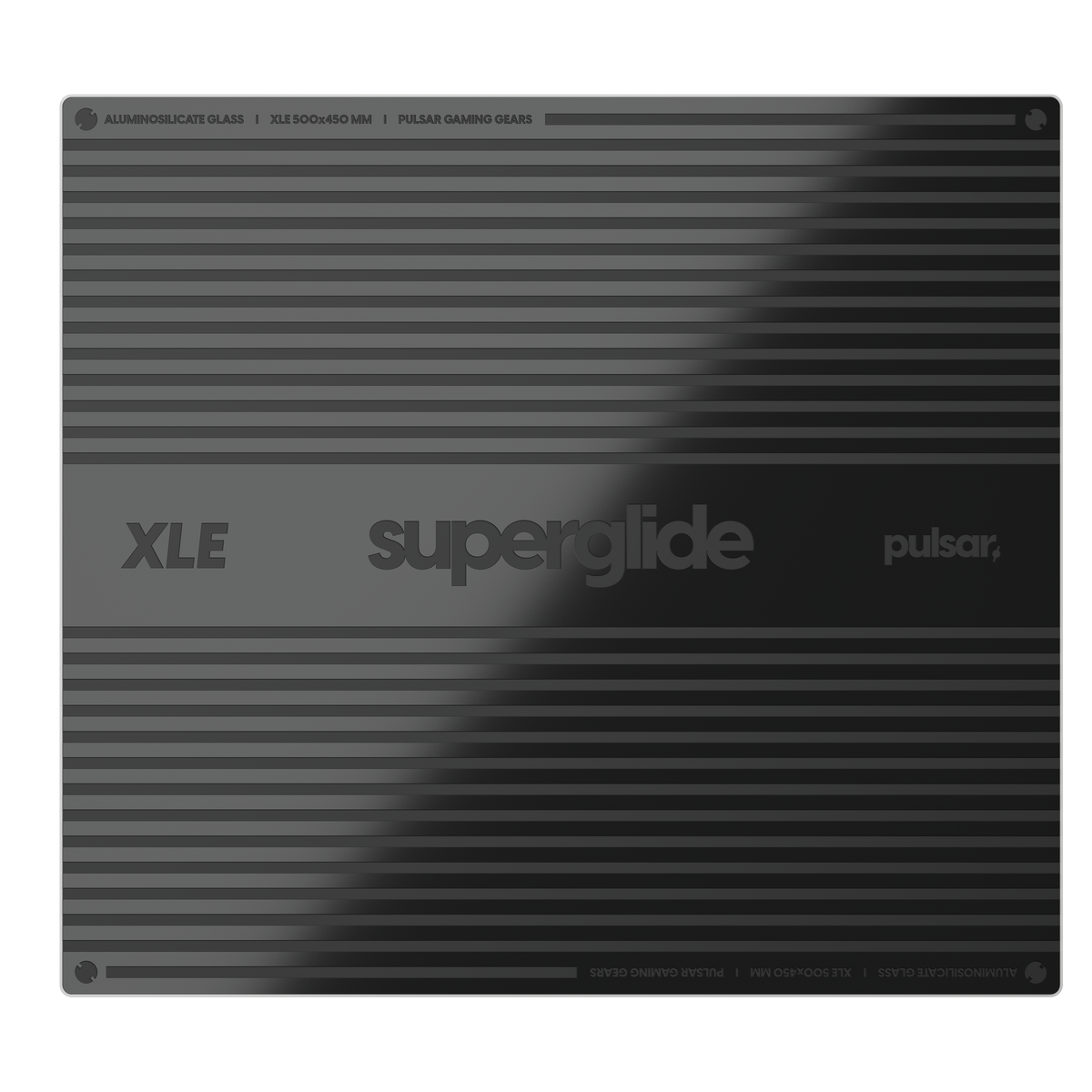 Pulsar Superglide v3 500x450x1.5mm XLE Glass Mouse Pad Type S