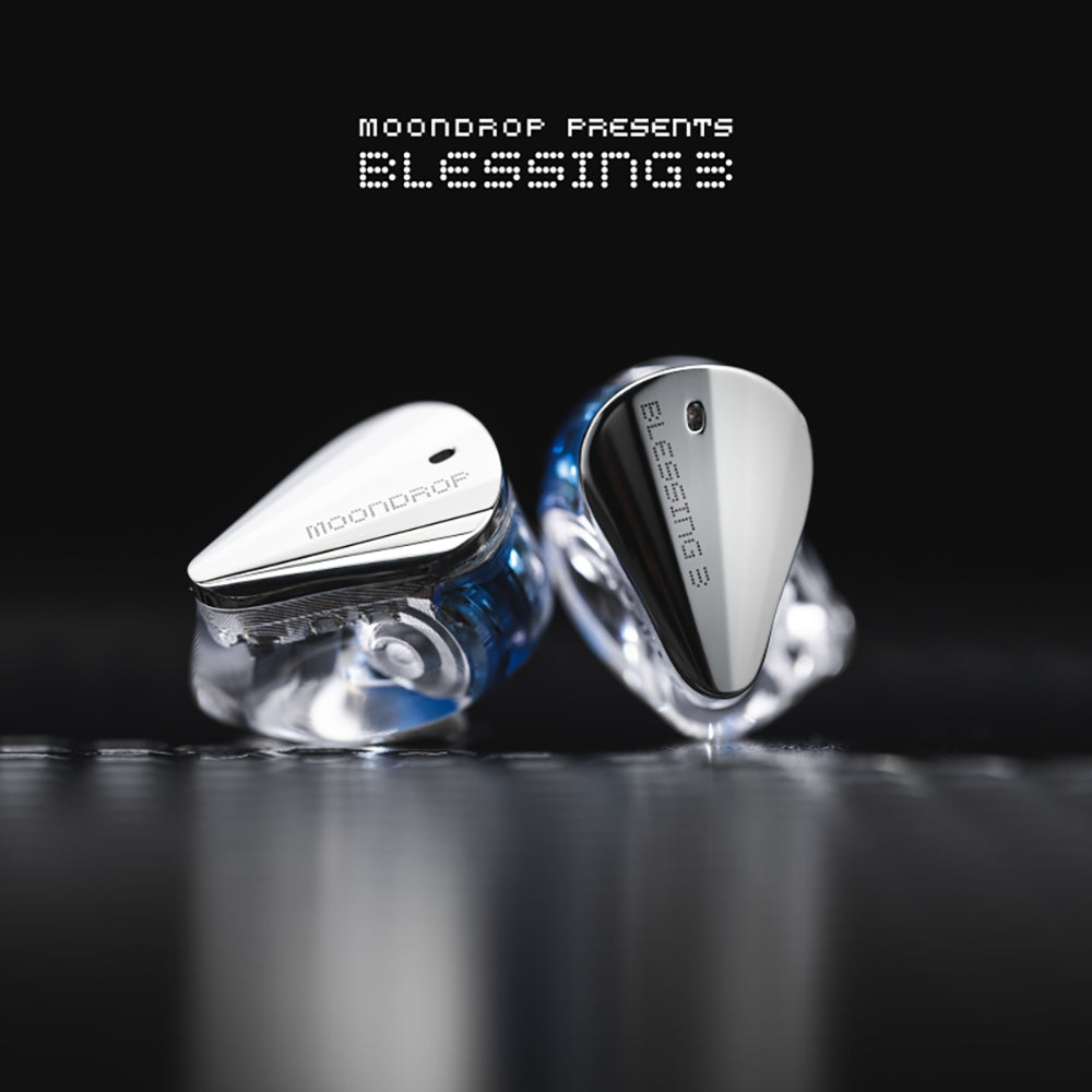 MOONDROP BLESSING 3 2DD + 4BA Hybrid Wired IEM In-Ear Monitor Headphones