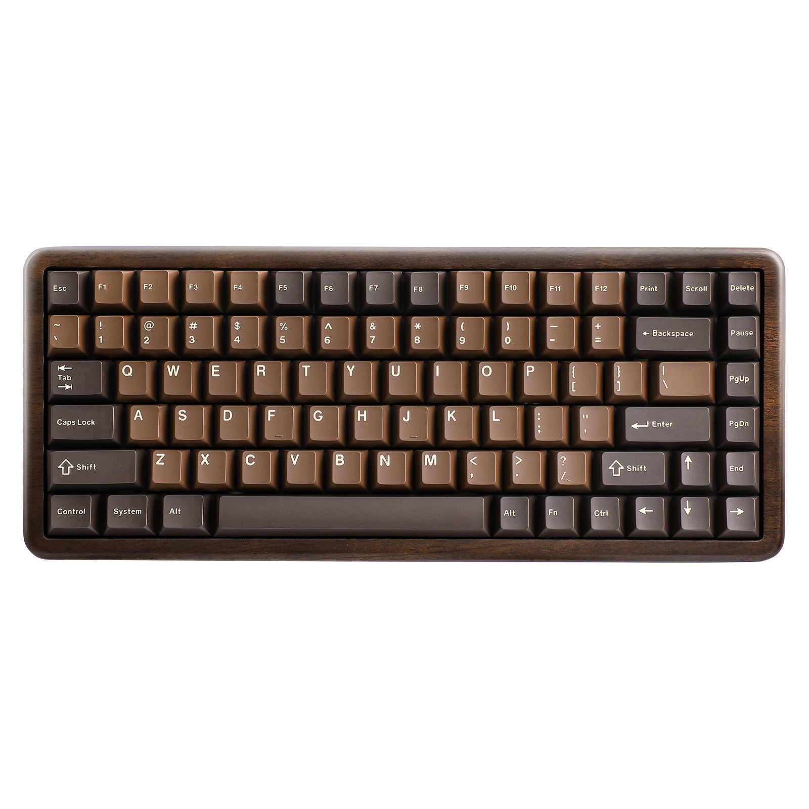 YUNZII WOOD84 Hot-Swap Wireless Tri-Mode Mechanical Keyboard