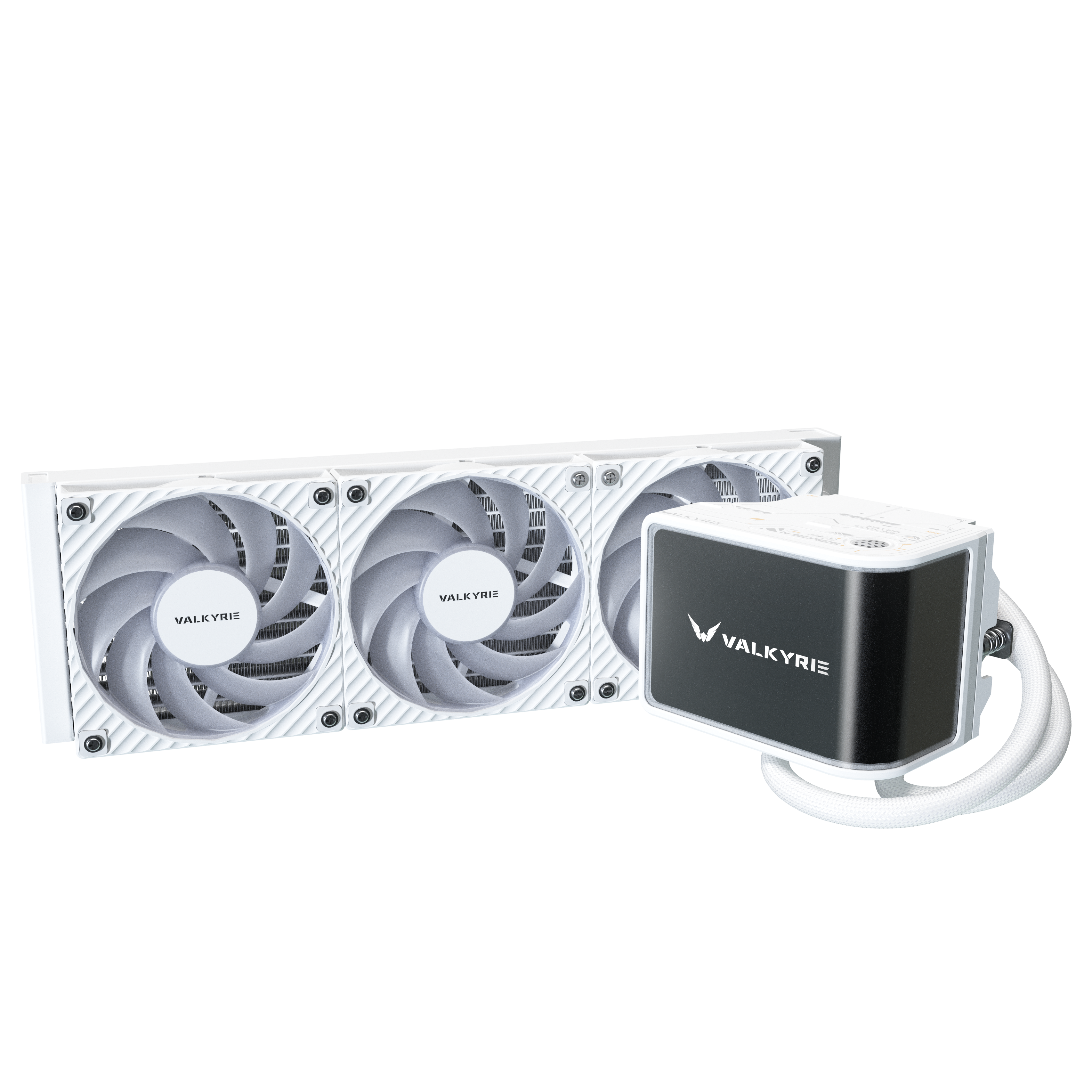 Valkyrie N360 All-in-one Liquid CPU Cooling ARGB Fans with Curve 6.67" 2K AMOLED display AIO Cooler
