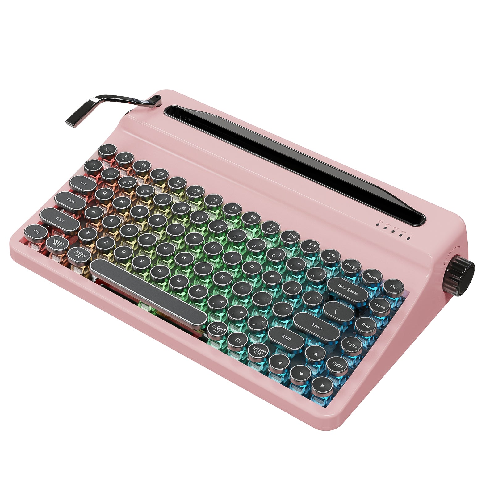 YUNZII QL75 Retro Typewriter QMK/VIA Wireless Mechanical Keyboard