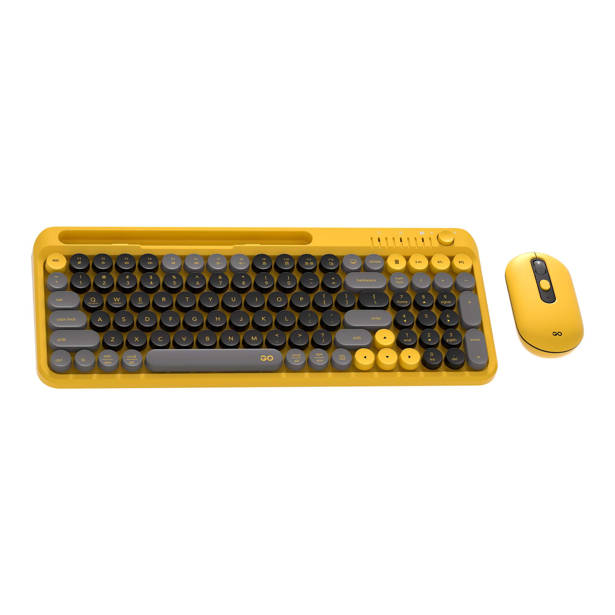 Fantech GO MOCHI101 95% Wireless Keyboard and Mouse Combo Computer Keyboard Set