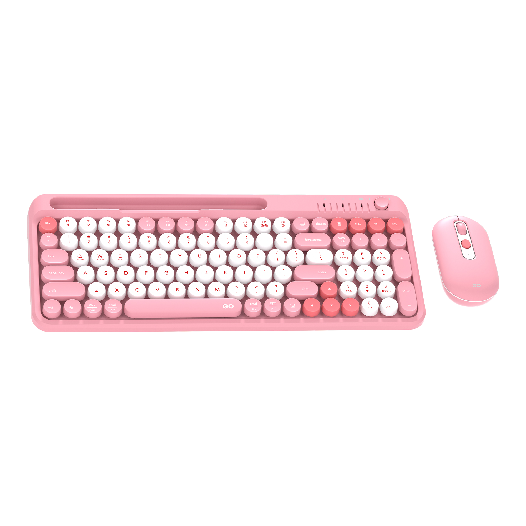 Fantech GO MOCHI101 95% Wireless Keyboard and Mouse Combo Computer Keyboard Set