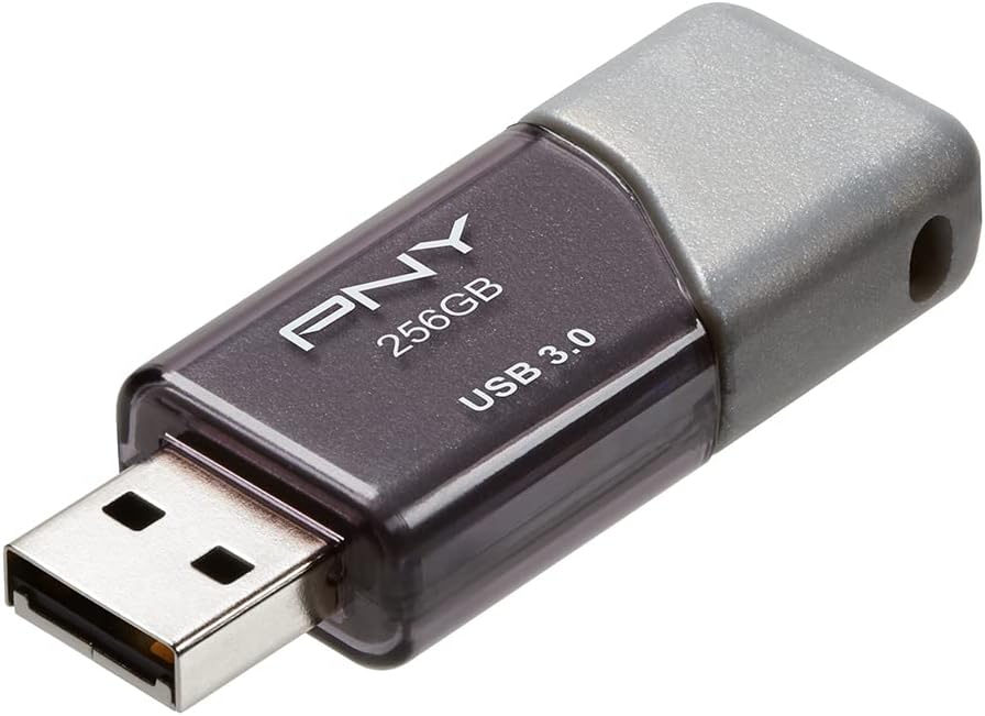 PNY 256GB Turbo Attache 3 USB3.0 Flash Drive