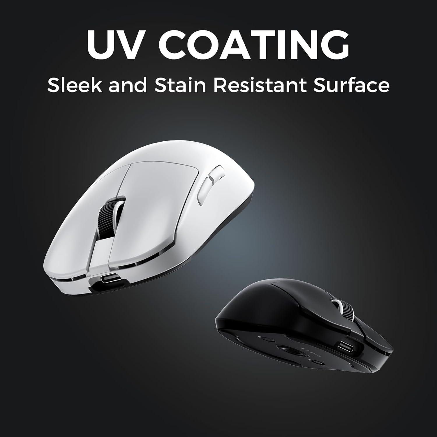 MCHOSE L7 Ultra 8K Lightweight Ergonomic Wireless Gaming Mouse