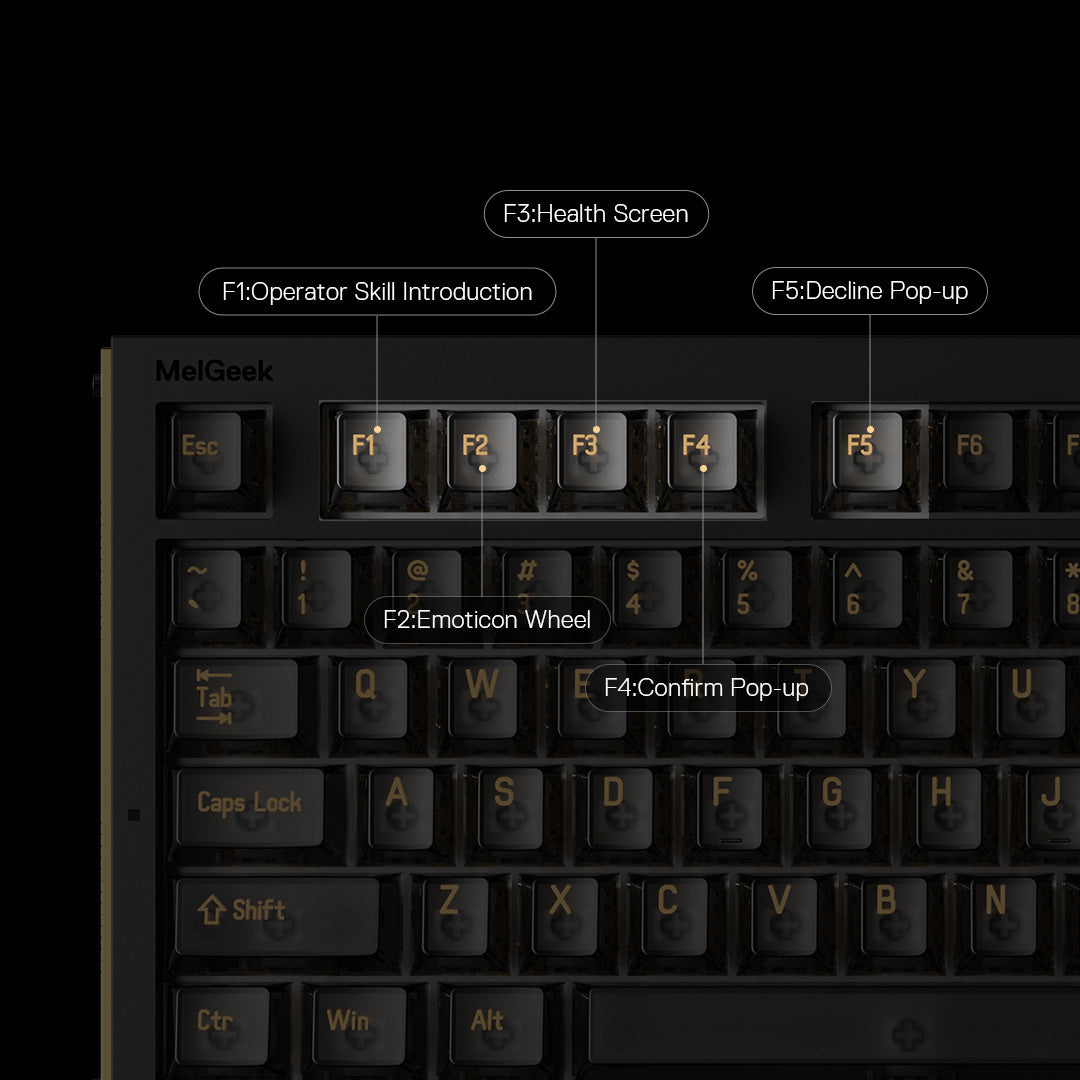 MelGeek REAL81 Custom Gaming Magnetic HE Keyboard