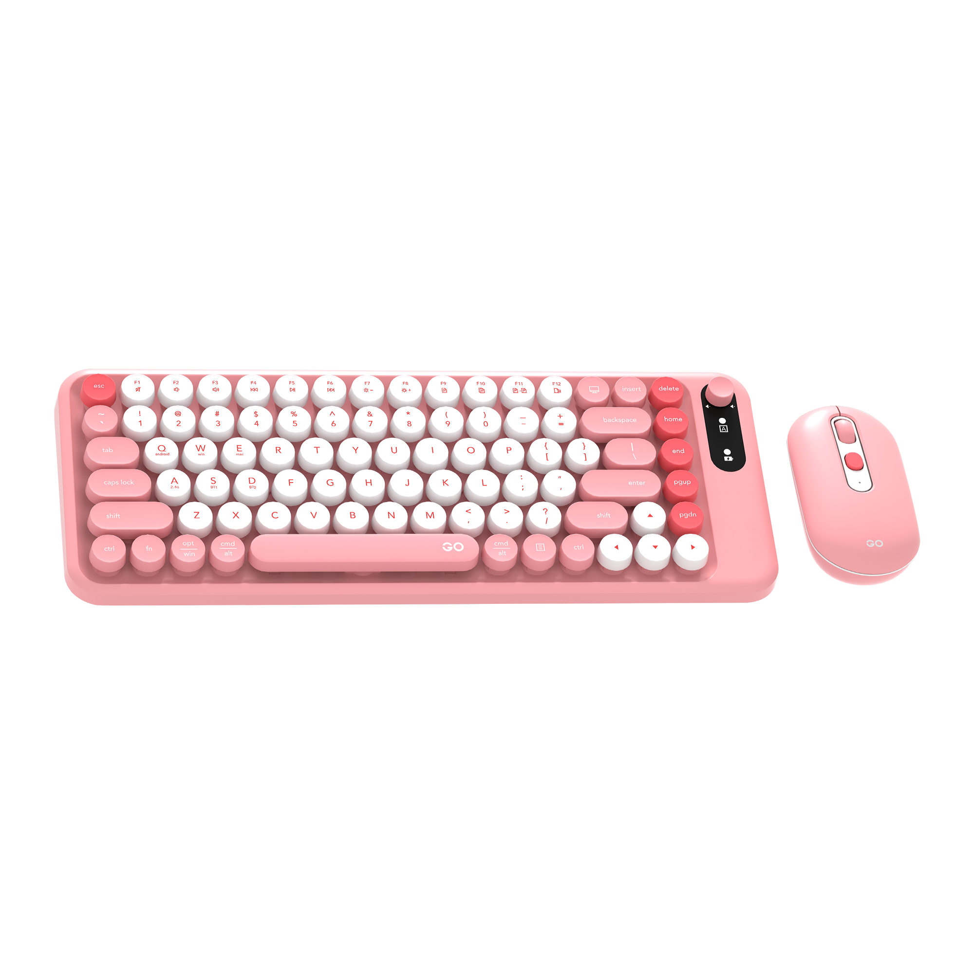 Fantech GO MOCHI85 75% Wireless Keyboard and Mouse Combo Computer Keyboard Set