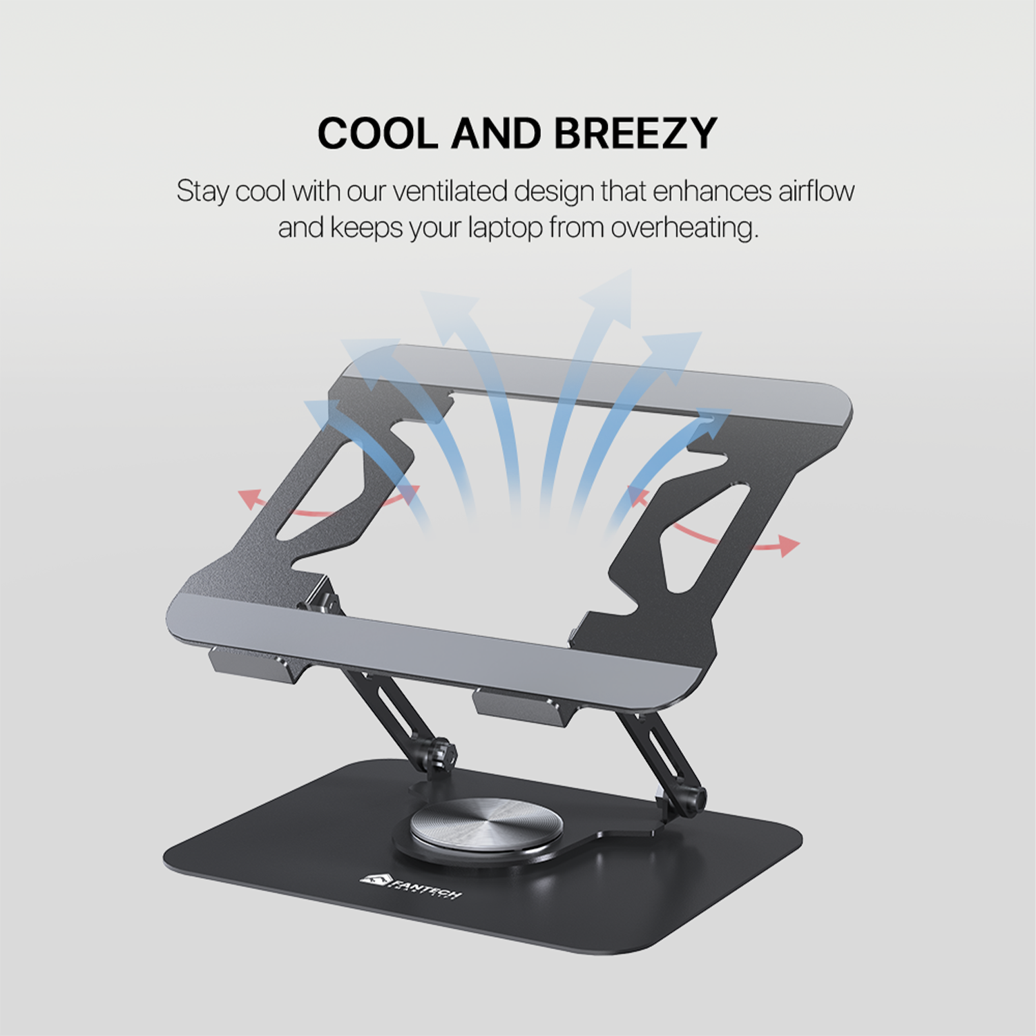 Fantech Note Book Stand with 360 Rotating Base (NS10)