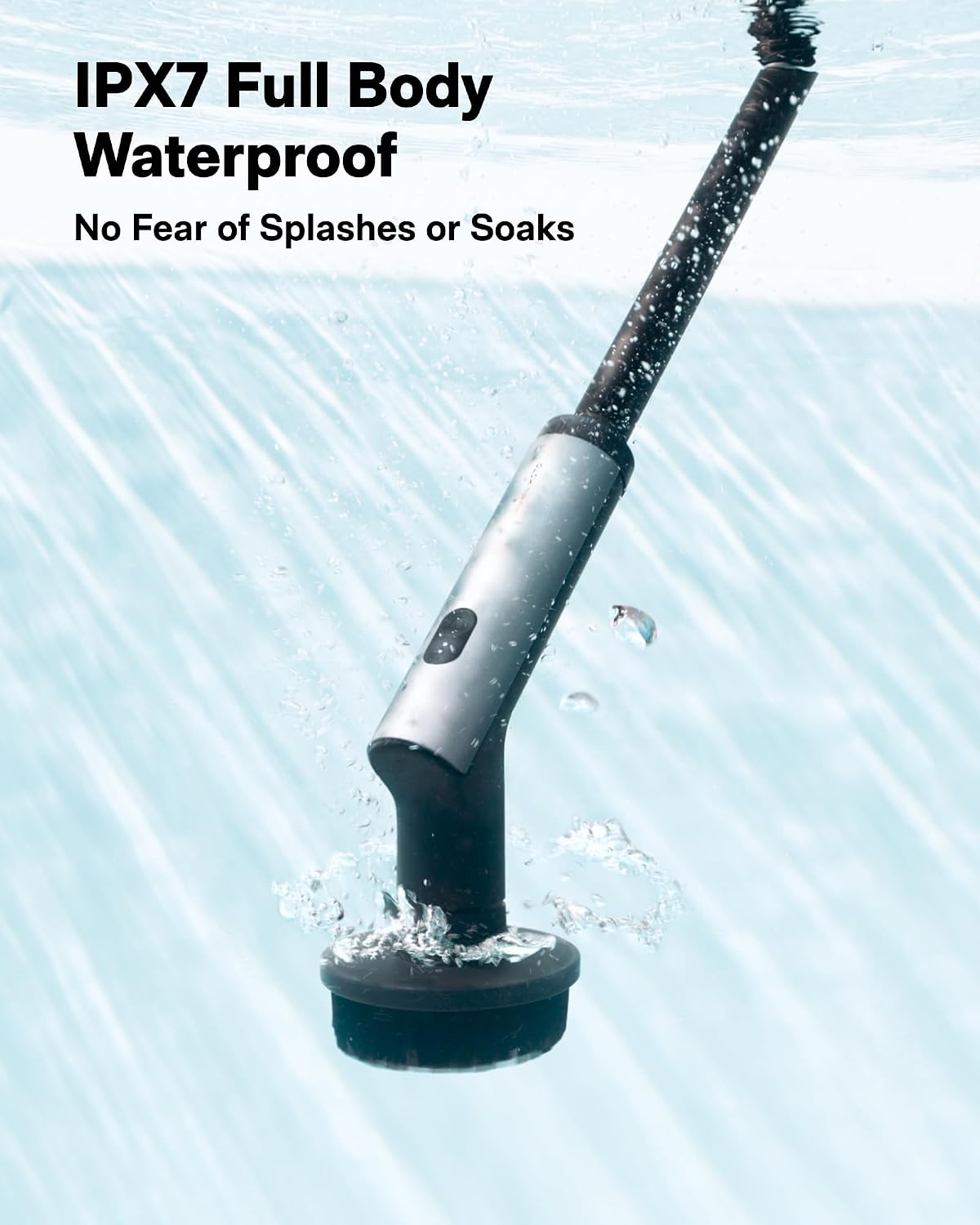 HOTO Swift Easycare Cordless Waterproof Electric Spin Scrubber