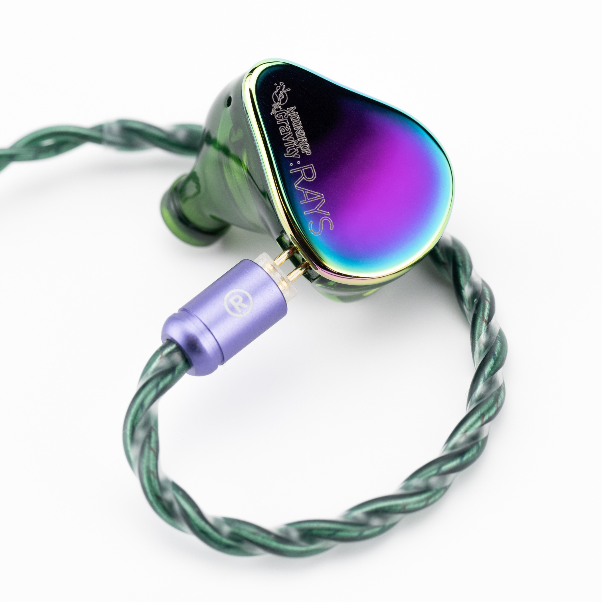MOONDROP RAYS Hybrid Wired USB-C Pro Gaming IEM In-Ear Monitor Headphones with Mic