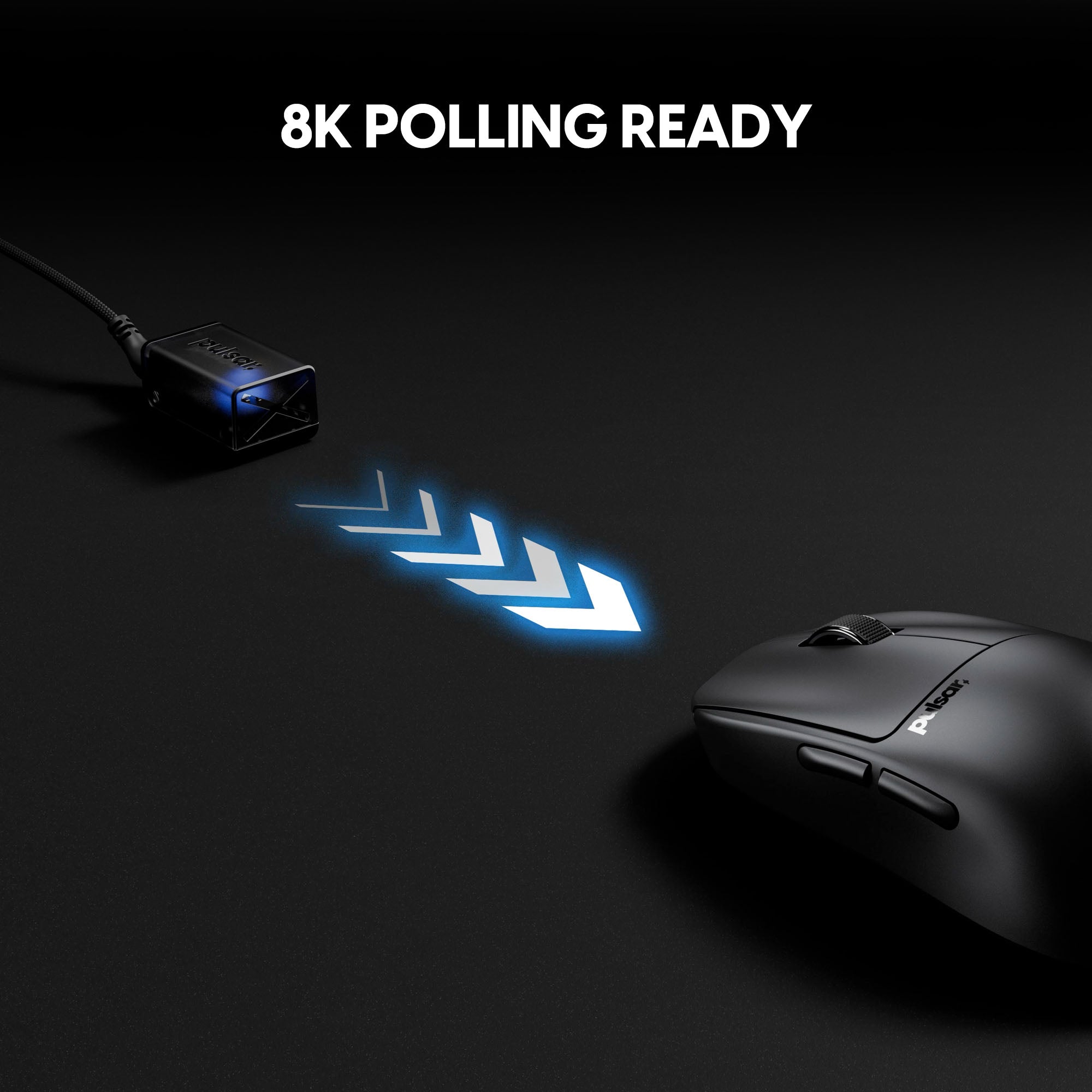 Pulsar X2 CrazyLight Medium 8K 35g Ultra-Lightweight Wireless Gaming Mouse