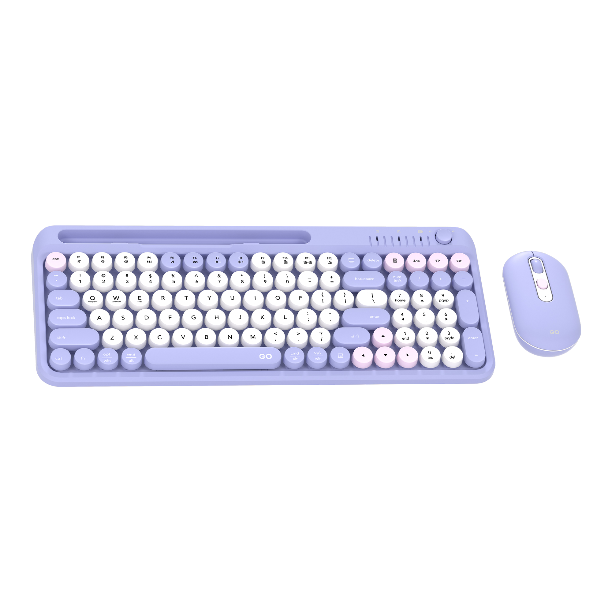 Fantech GO MOCHI101 95% Wireless Keyboard and Mouse Combo Computer Keyboard Set