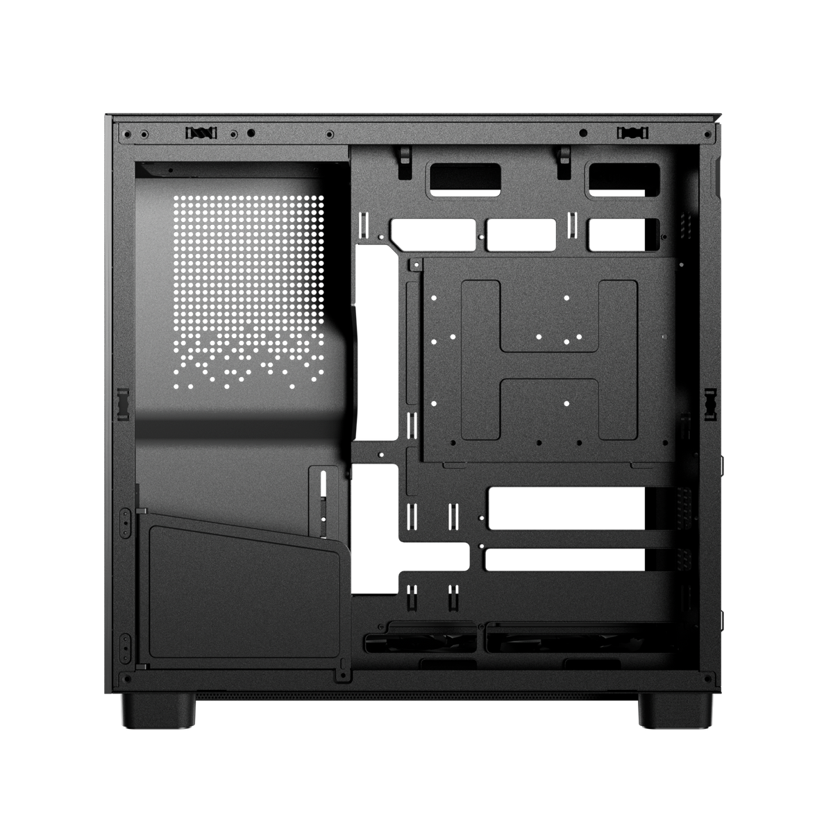 GAMDIAS ATLAS M4 ATX Mid-Tower PC CASE with 4 ARGB Fans