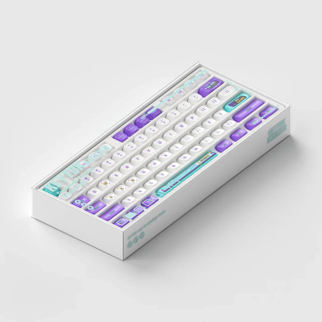 NuPhy x Keytok Arcade-ia KDS Dye-sub PBT Keycaps 142pcs / Set