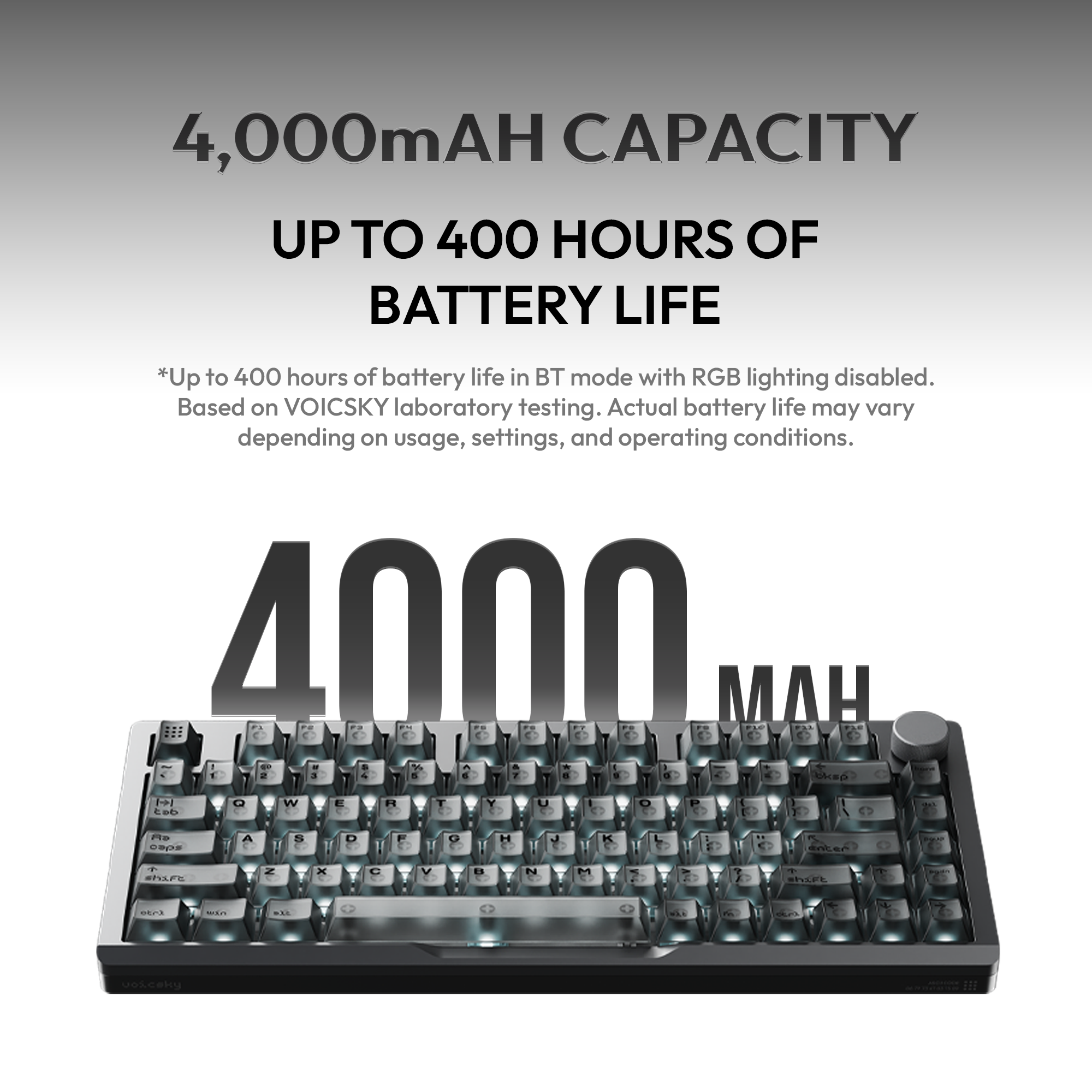 VOICSKY APEX 75 Wireless Anodized Aluminium Chassis Mechanical Keyboard