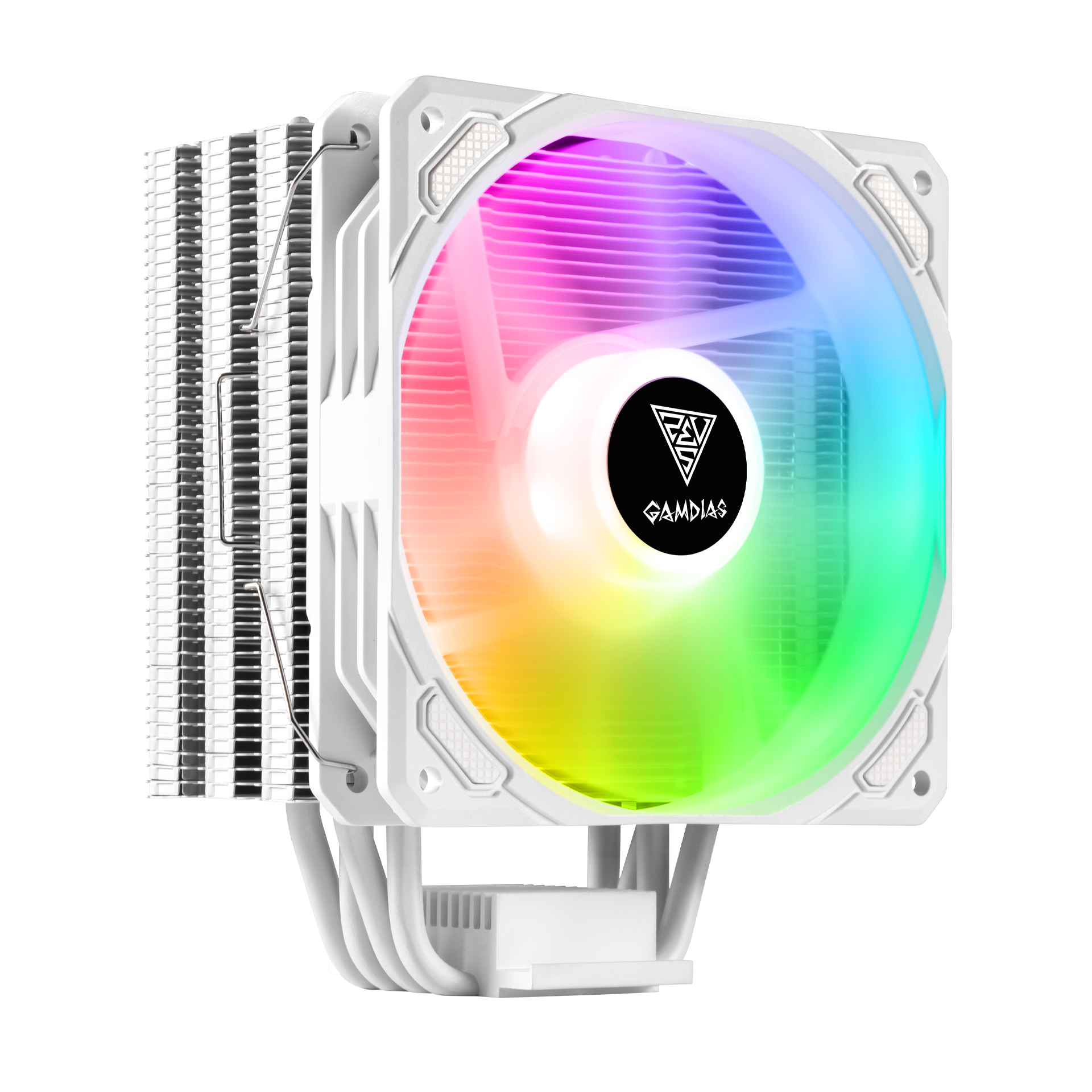 Gamdias BOREAS E1-410 CPU Air Cooler Rainbow LED PWM Fan 4 Copper Heat