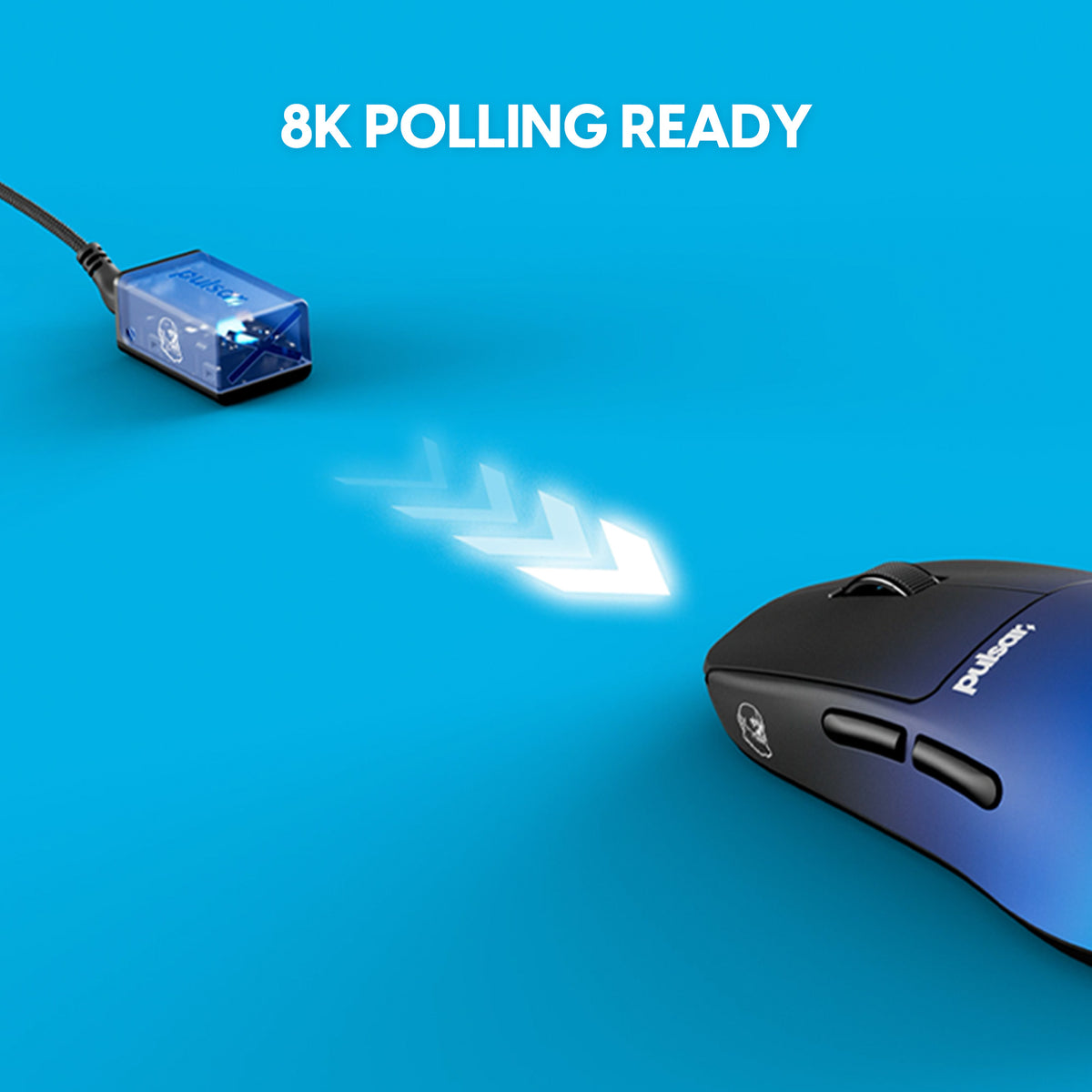 Pulsar X2H BadSeed Tech Edition CrazyLight Medium 8K 43g Lightweight Wireless Gaming Mouse