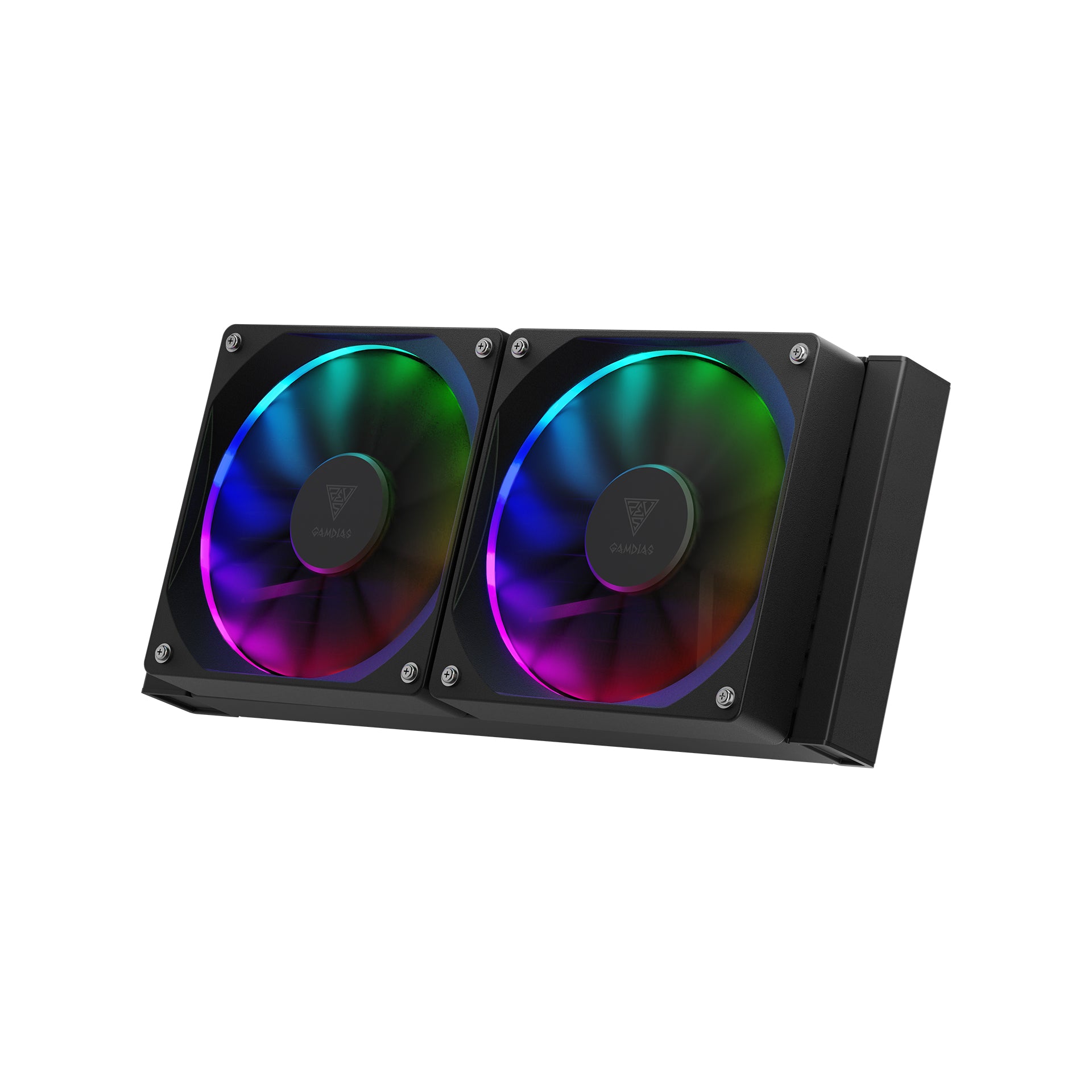 Gamdias ARGB 240mm IPS LCD Display Liquid CPU Cooler Support Intel LGA 1700/1200/1151/2011 AMD AM5/AM4