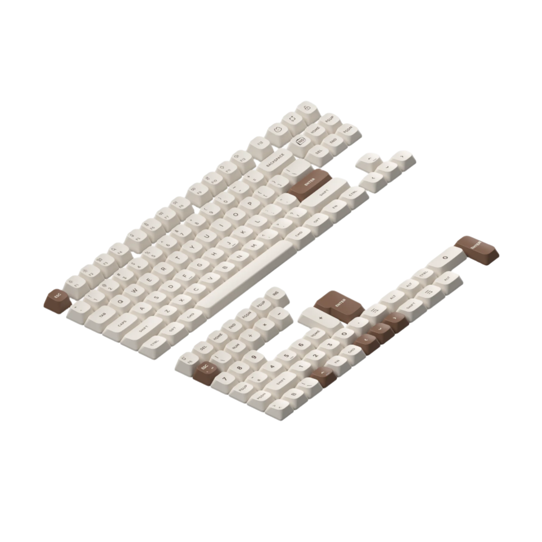 NuPhy Gem mSA Profile Double-shot PBT Keycaps 137 Keys