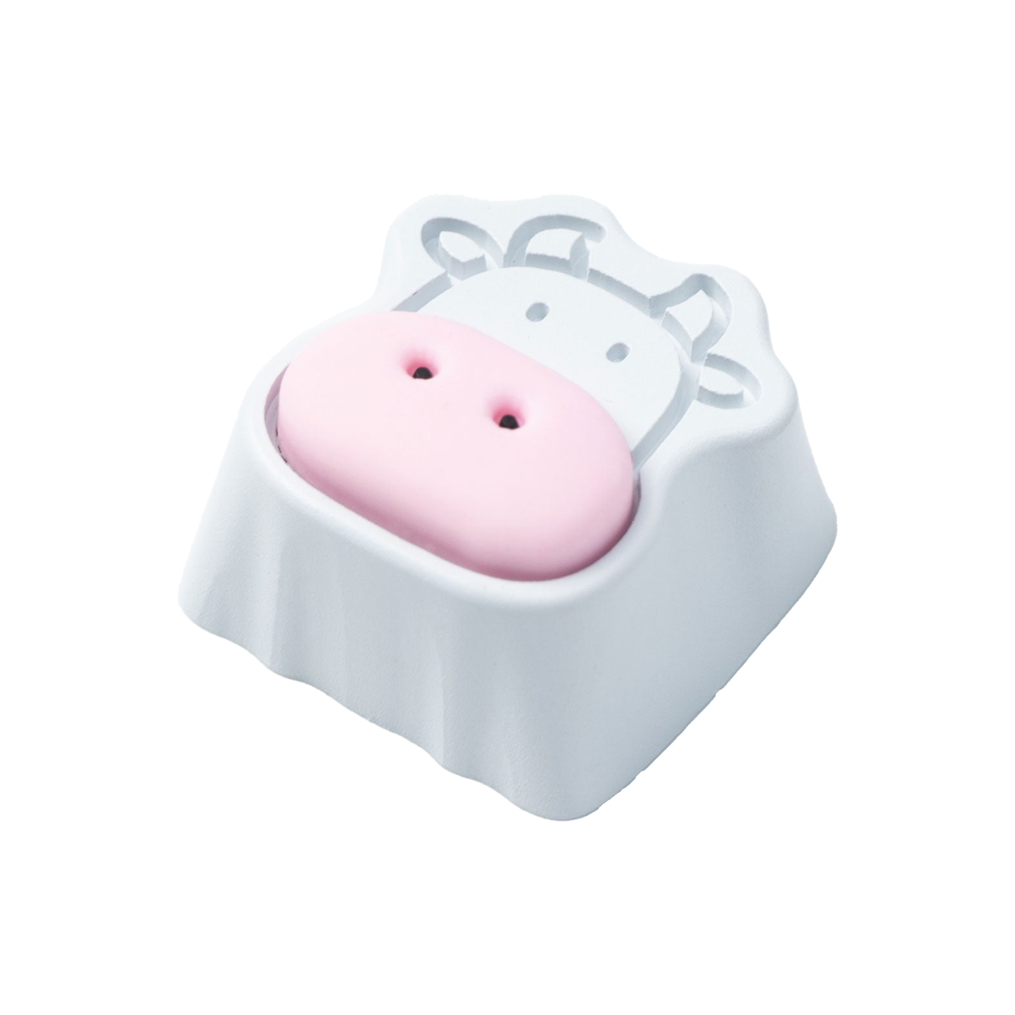 Cute Cows Aluminum Alloy Artisan Keycap