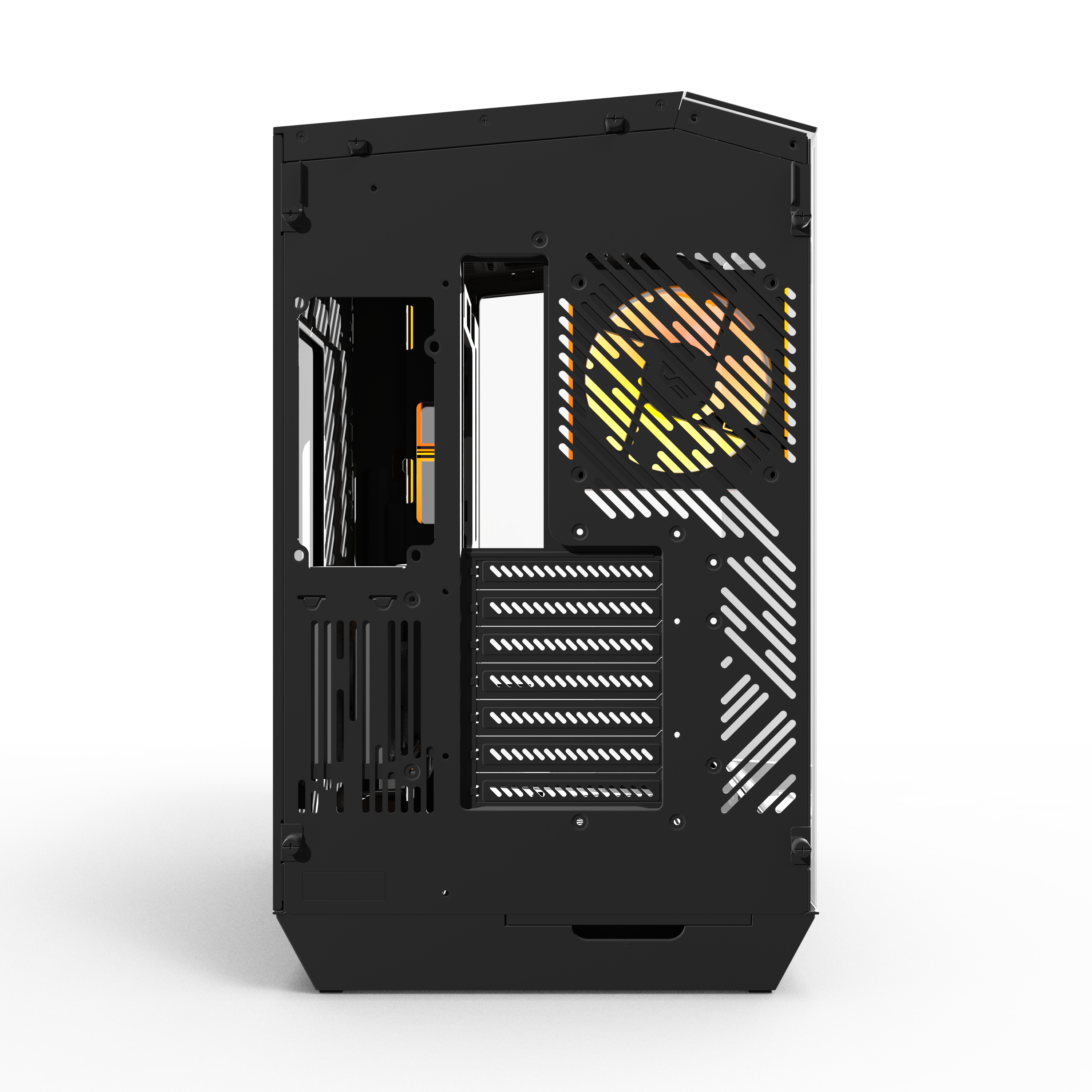 DarkFlash PC Case ATX Mid-Tower Gaming Computer Case with 4x ARGB Fans