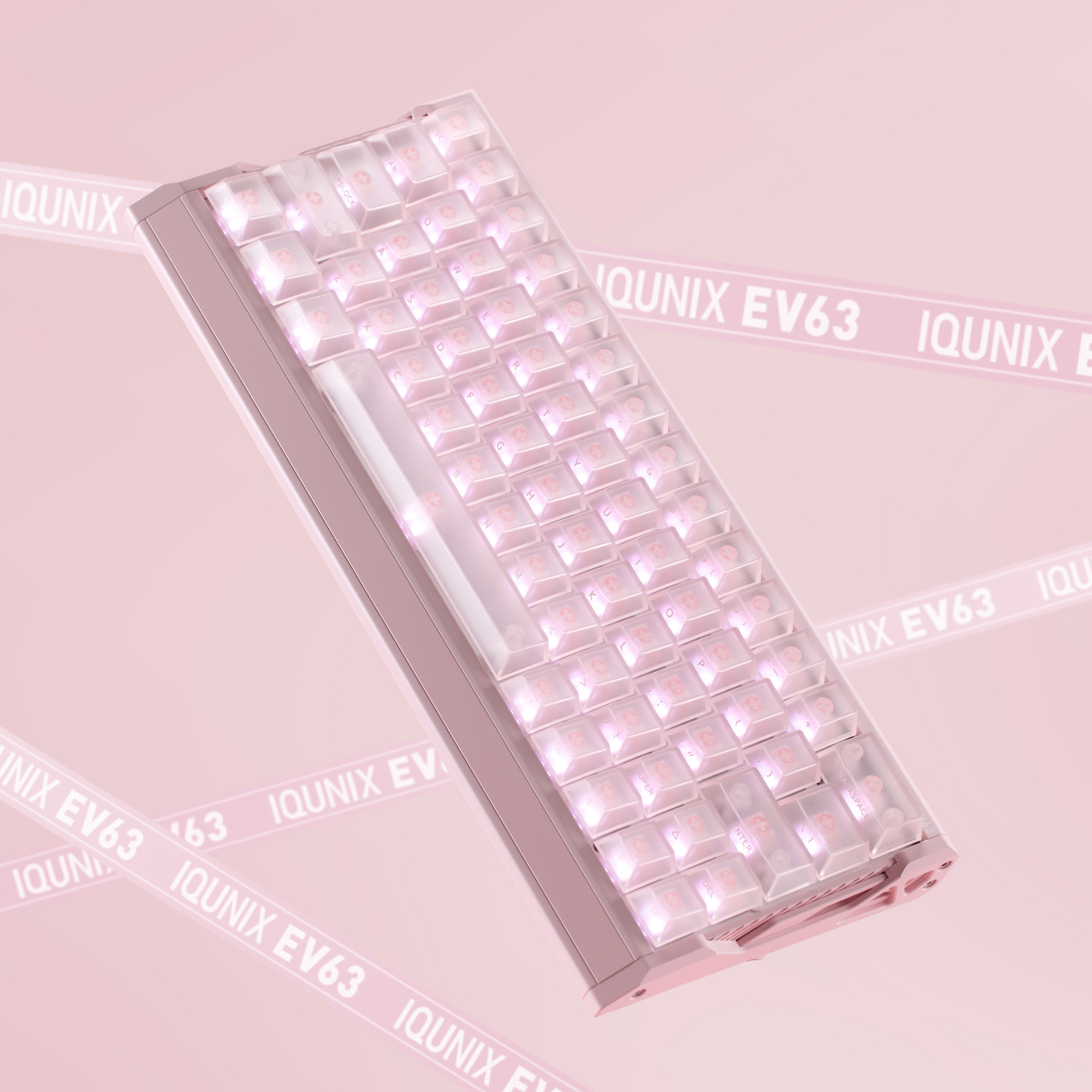 IQUNIX EV63 Hall Effect 8K RGB Wired Gaming Keyboard