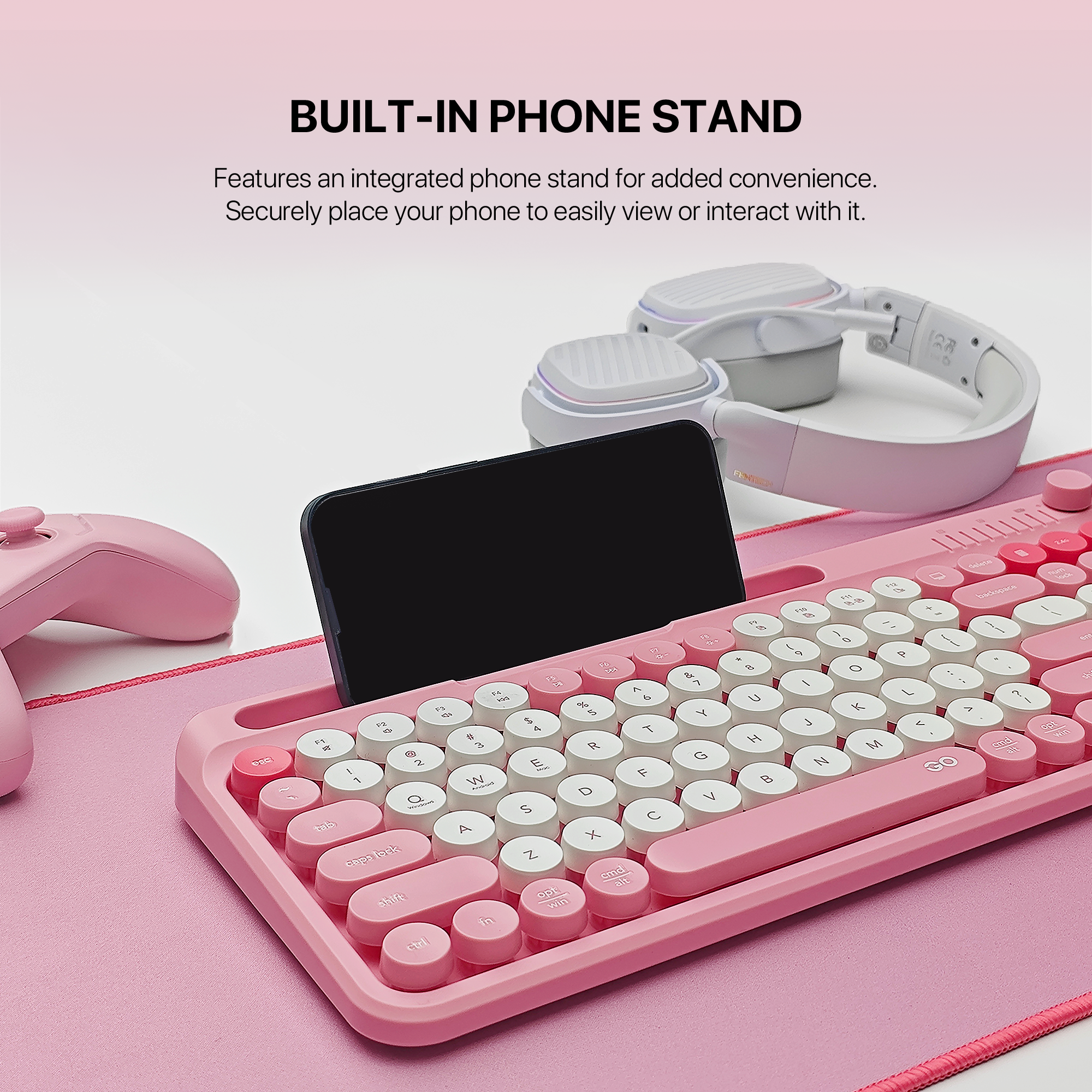 Fantech GO MOCHI101 95% Wireless Keyboard and Mouse Combo Computer Keyboard Set