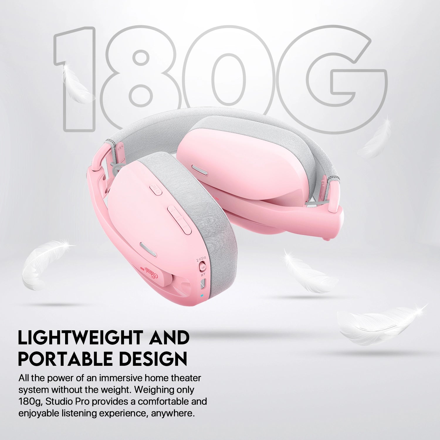 Fantech WHG03 PRO Wireless, Bluetooth, 3.5mm and wired USB-C with 7.1 Surround Sound Headset