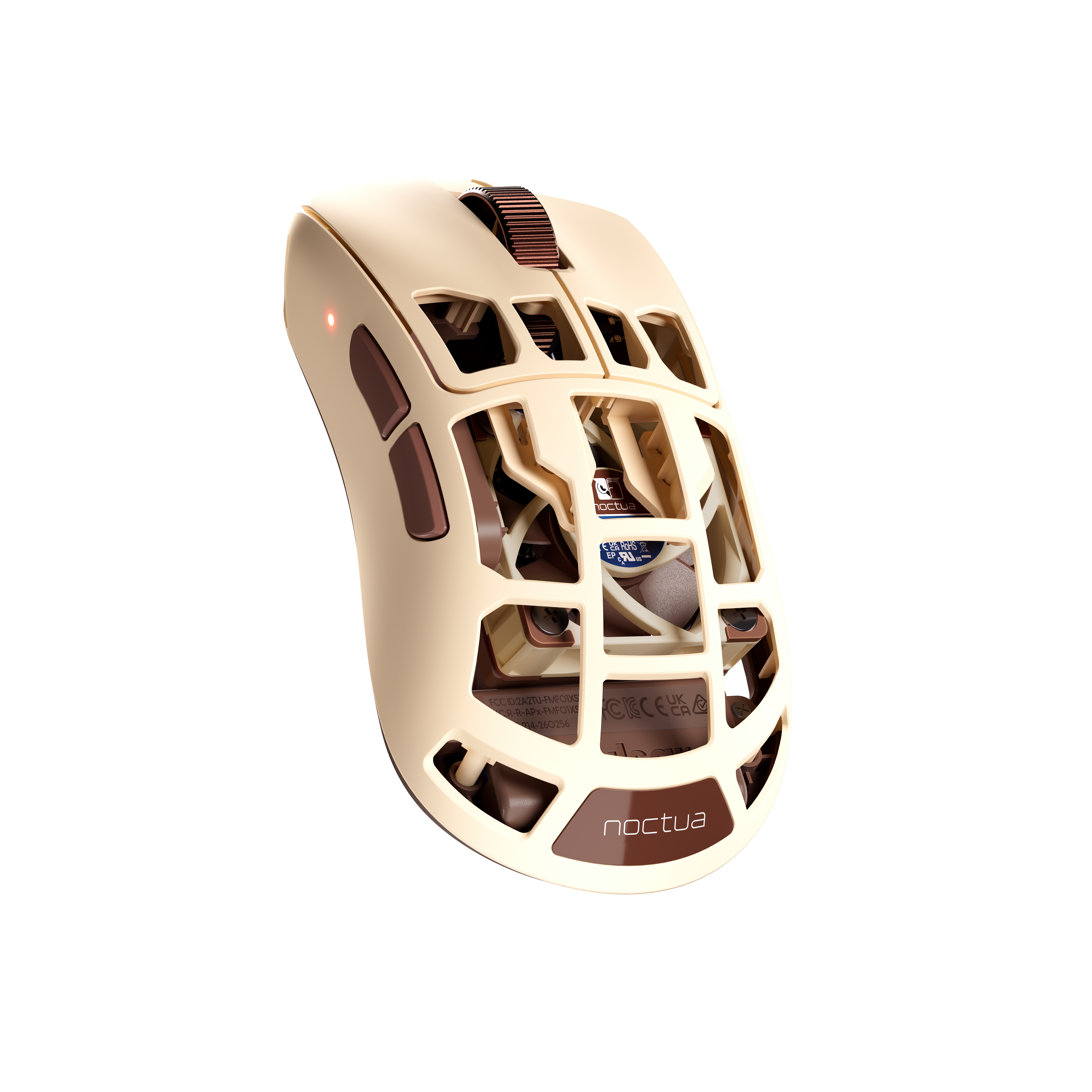 (Pre-Order) Pulsar x Noctua Feinmann F01 8K Wireless Fan-Cooled Gaming Mouse
