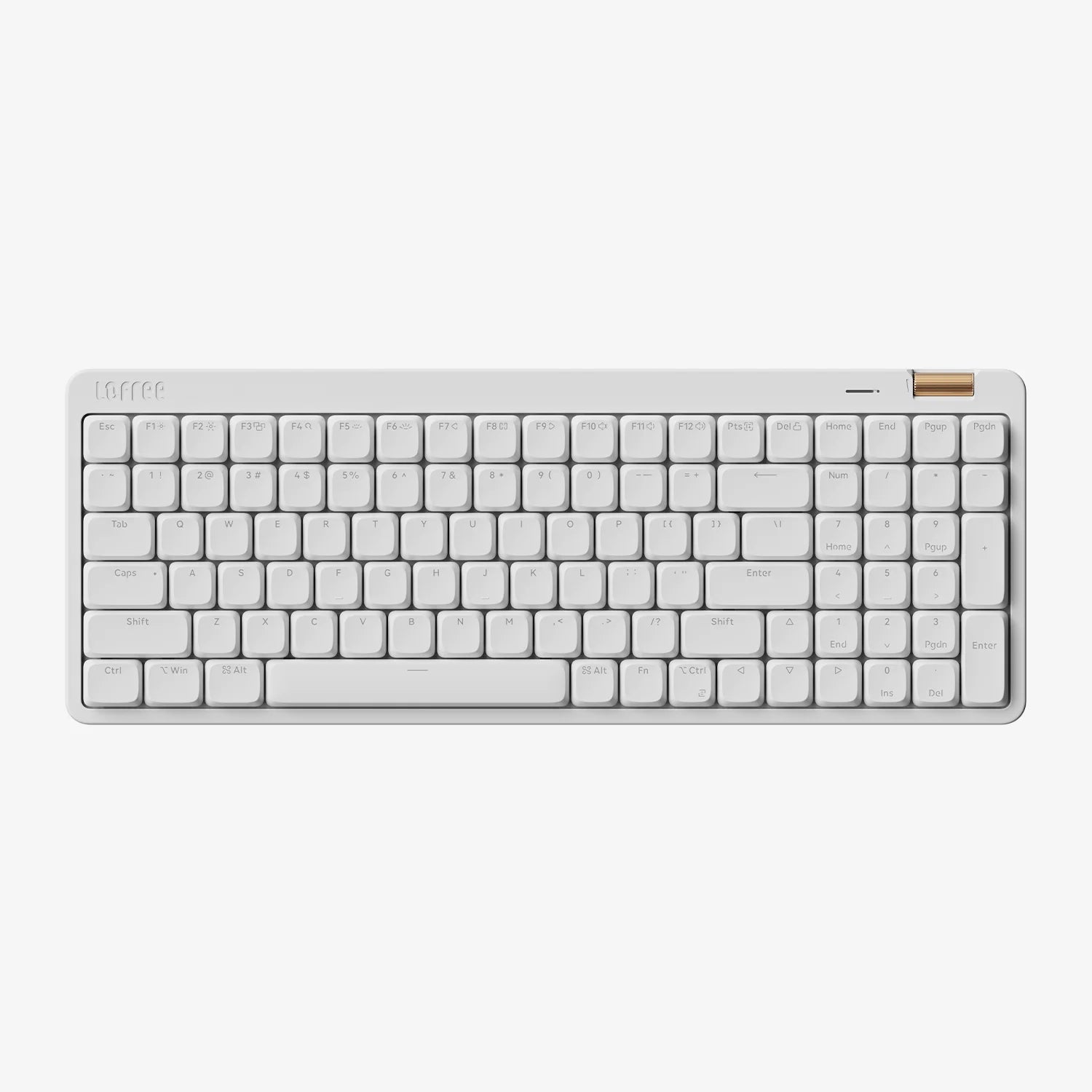 Lofree FLOW Lite100 Low-Profile Hot-Swap Wireless Mechanical Keyboard Specter Switches