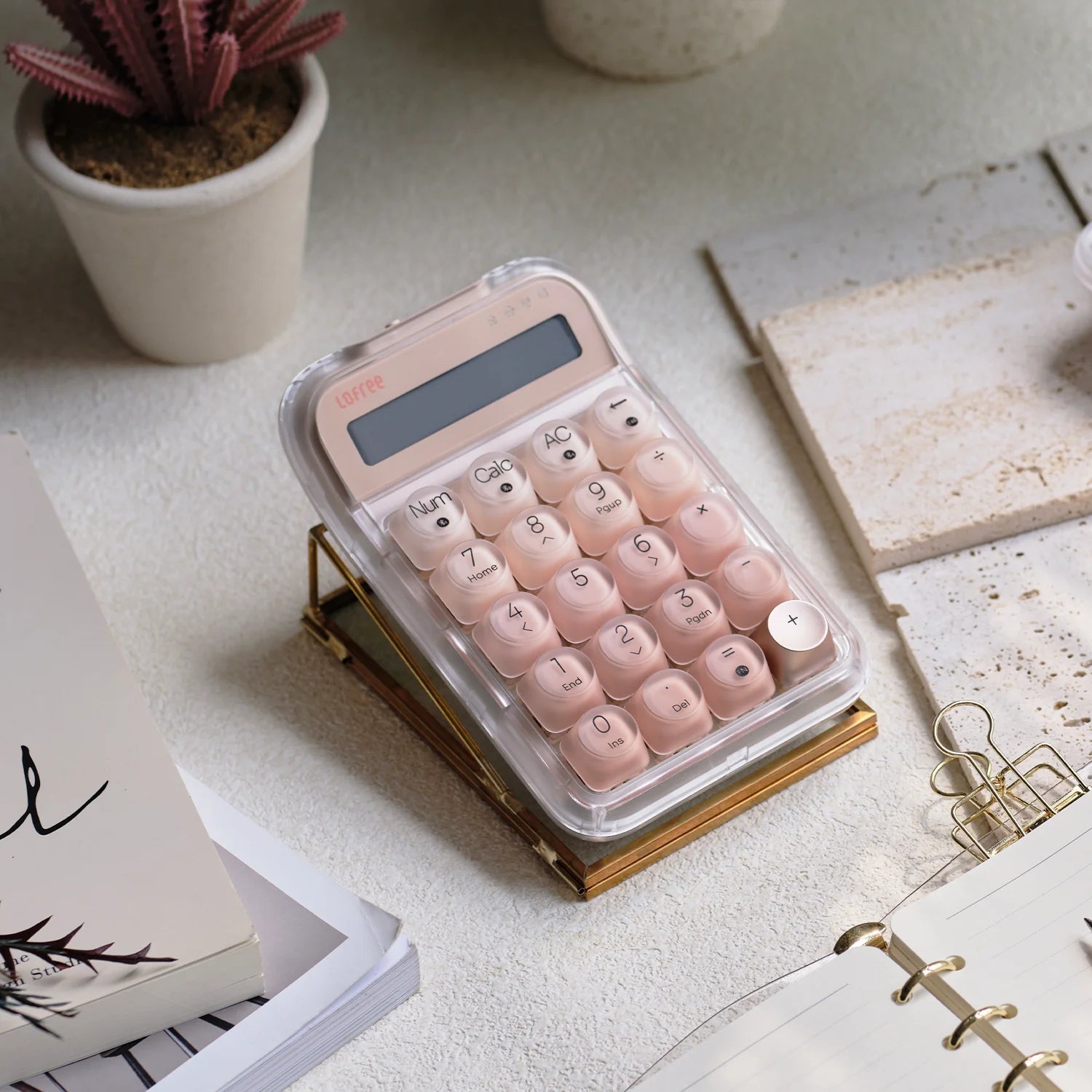 Lofree Bluetooth Tri-Mode Number Pad & Calculator (Foundation Switch) - Foundation