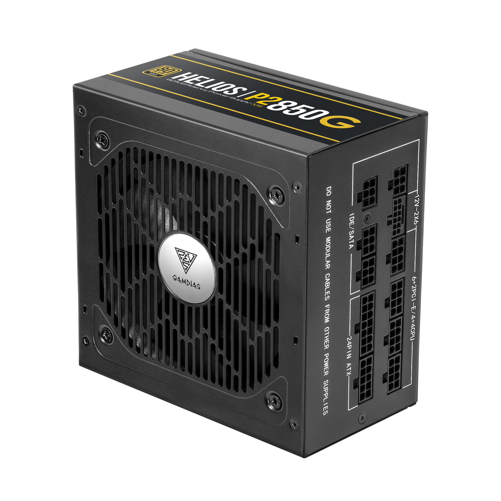 Gamdias HELIOS 850W 80+ Gold Non Modular PSU ATX 3.1 & PCIe 5.1 PC Power Supply