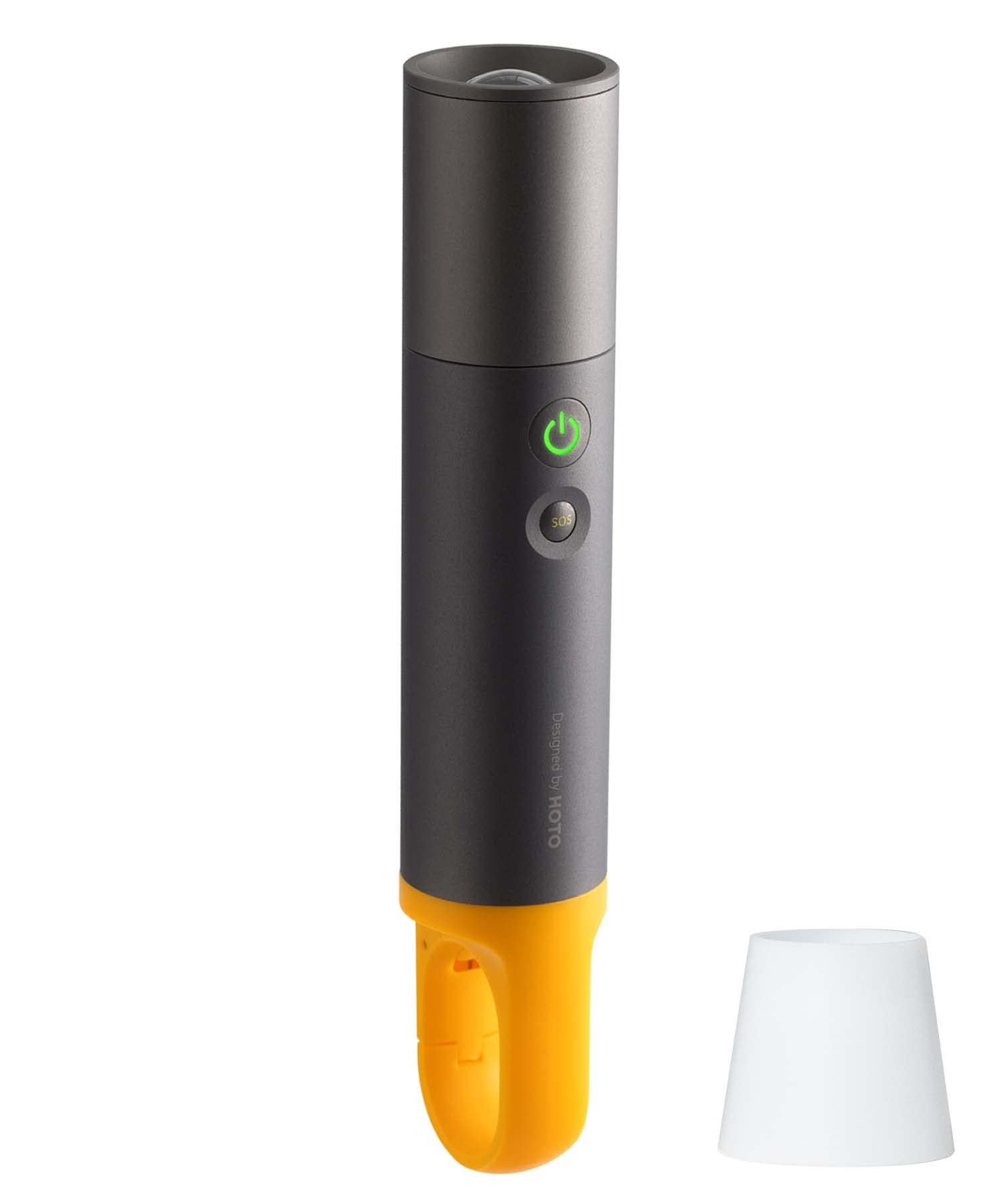 HOTO Flashlight Lite, Zoomable, LED, 5 Modes (SOS & Strobe), Portable Handheld Flash Light