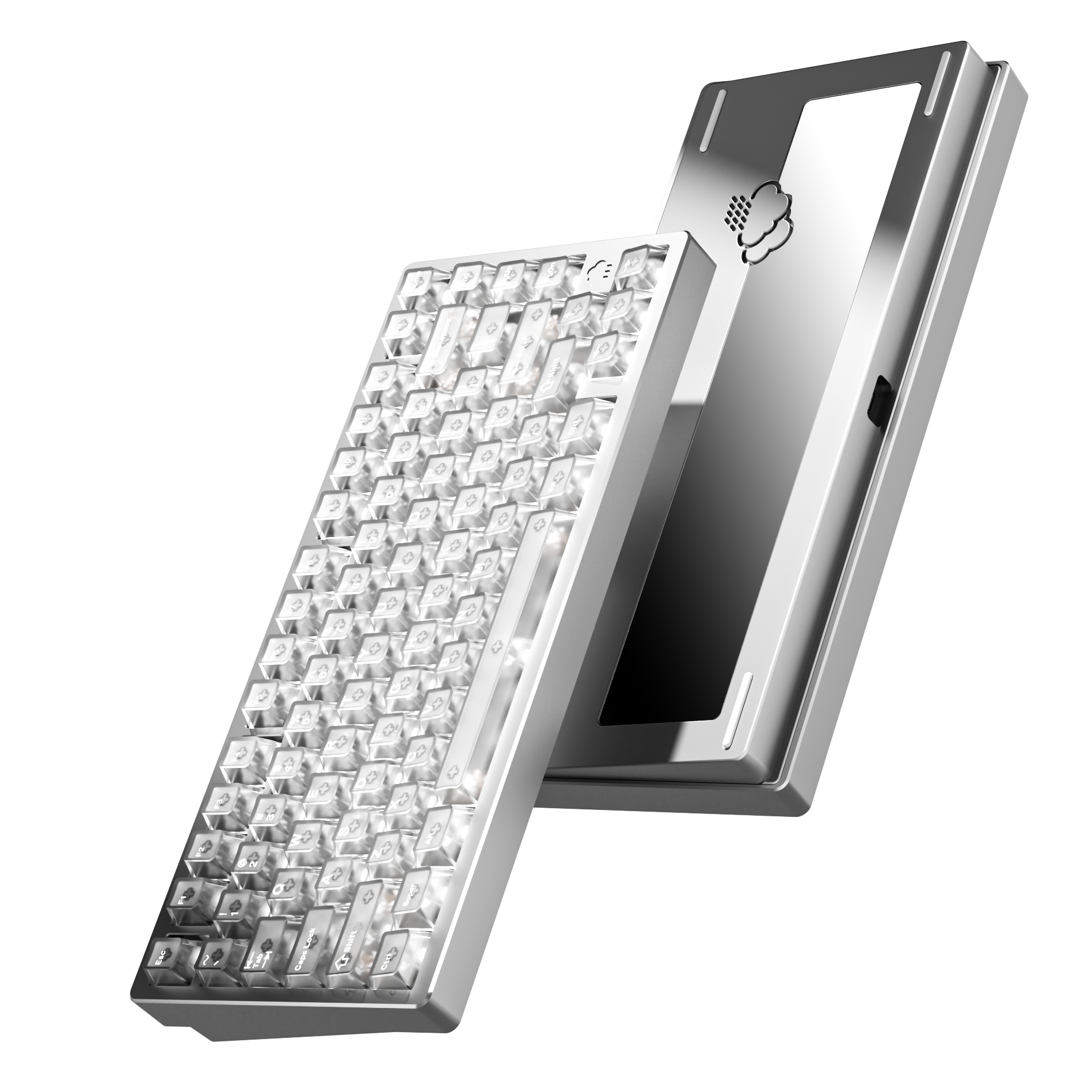 WOBKEY Rainy 75 Aluminum RGB Wireless Mechanical Keyboard