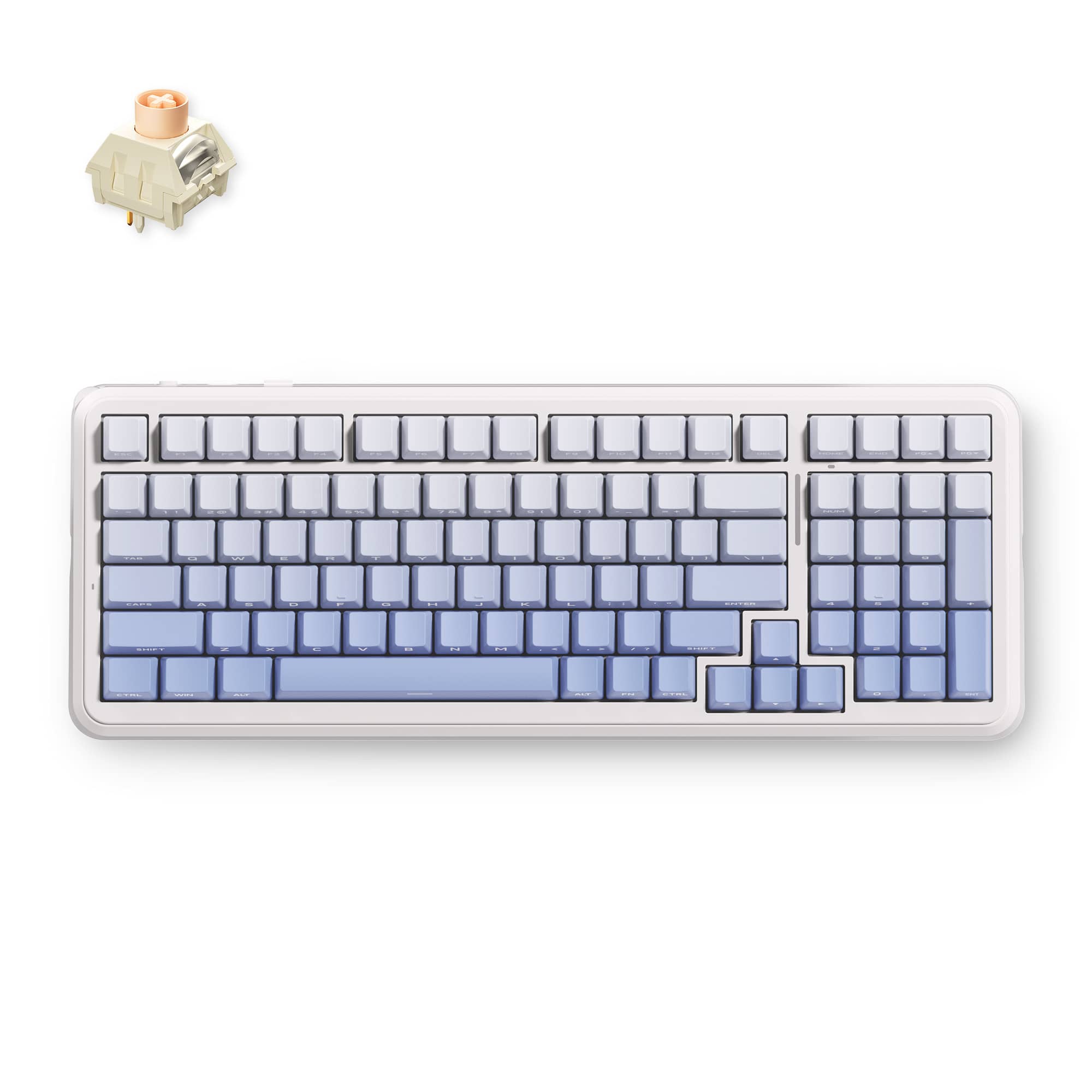 MCHOSE K99 V3 98% Layout Wireless Mechanical Keyboard